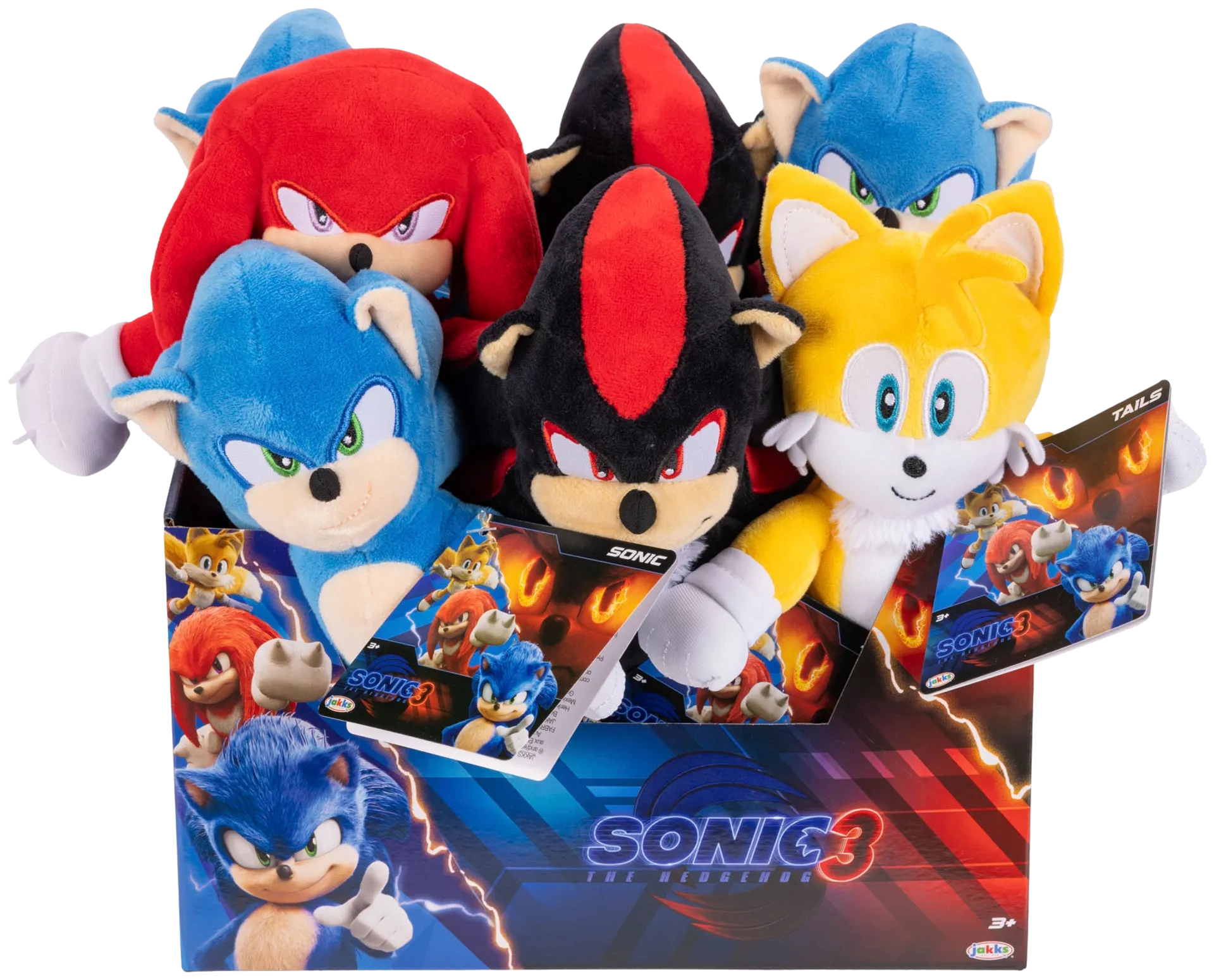 Sonic 3 Movie pehmolelu 23 cm Basic Plush - 1