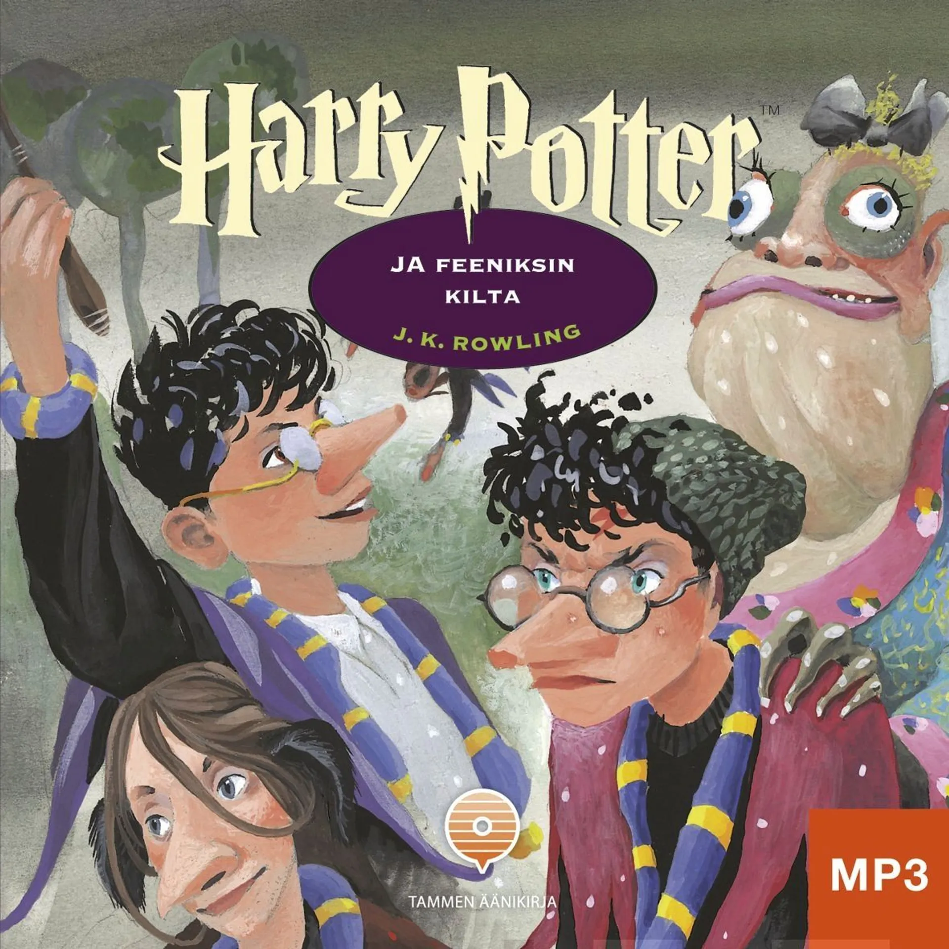 Rowling, Harry Potter ja Feeniksin kilta (MP3-cd, 2 cd)