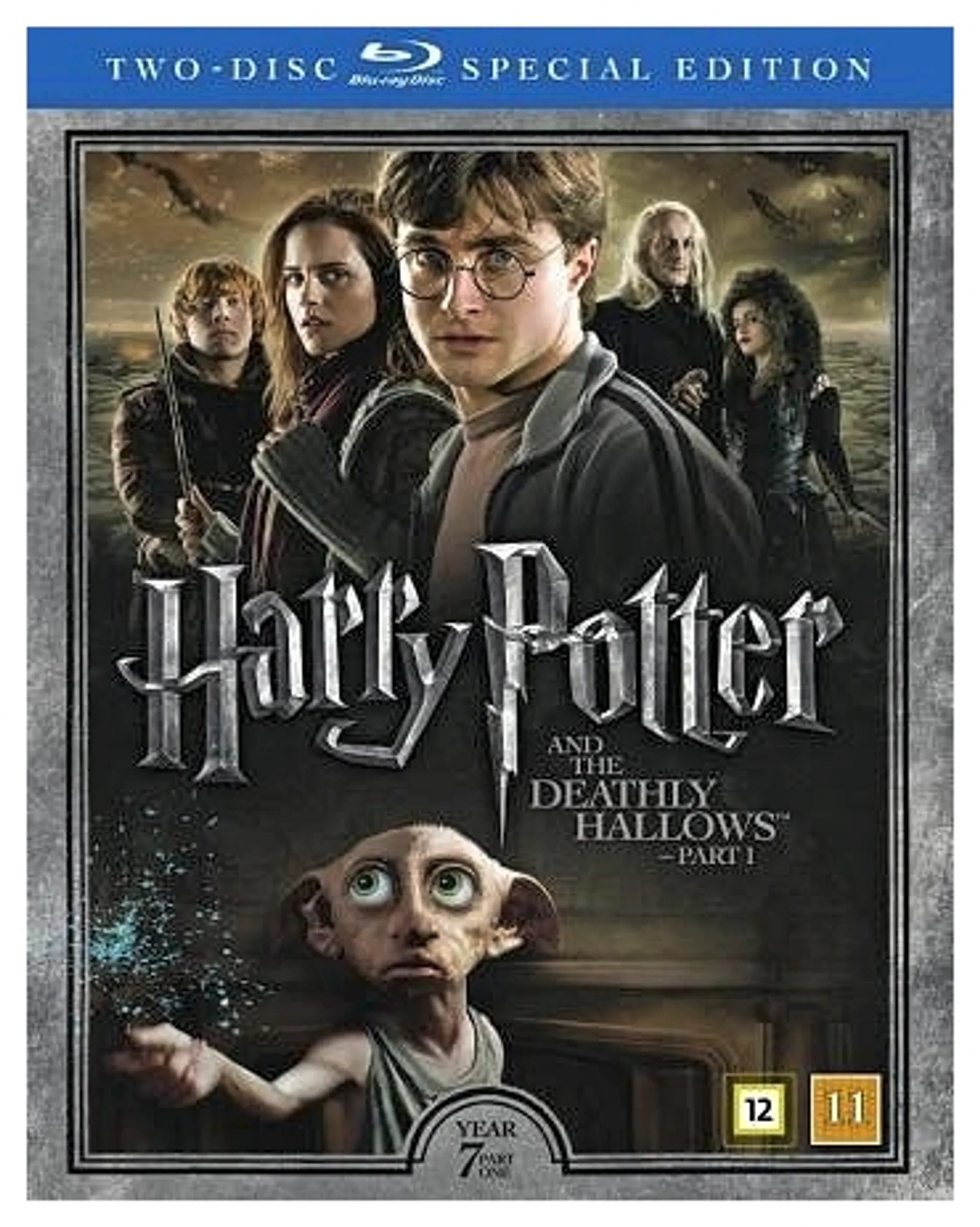 Harry Potter ja kuoleman varjelukset osa 1 + Dokumentti 2Blu-ray