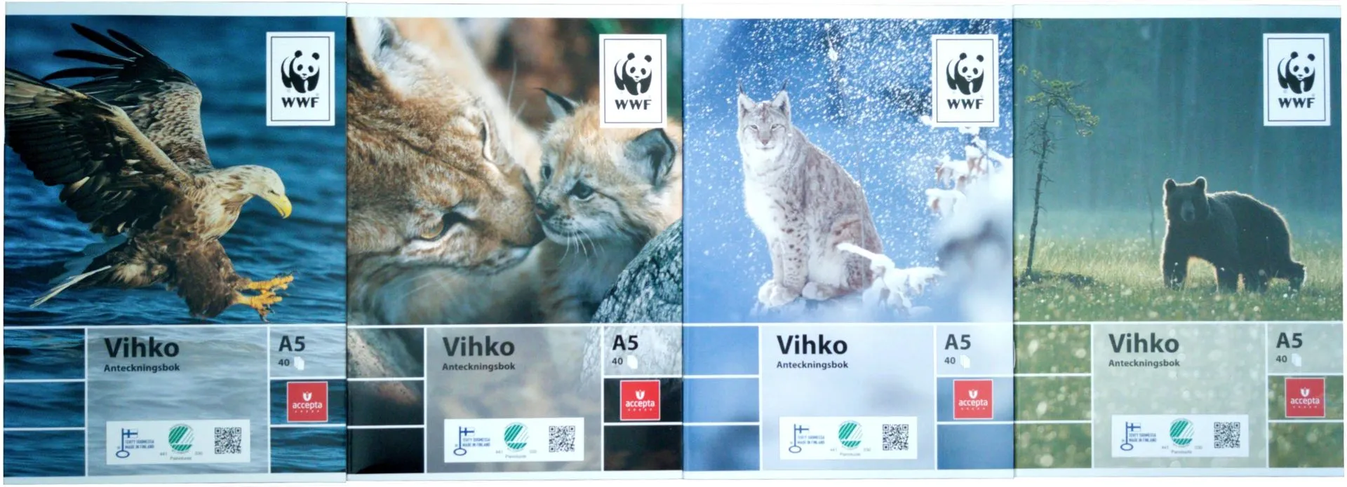WWF Vihko A5/40 nidottu