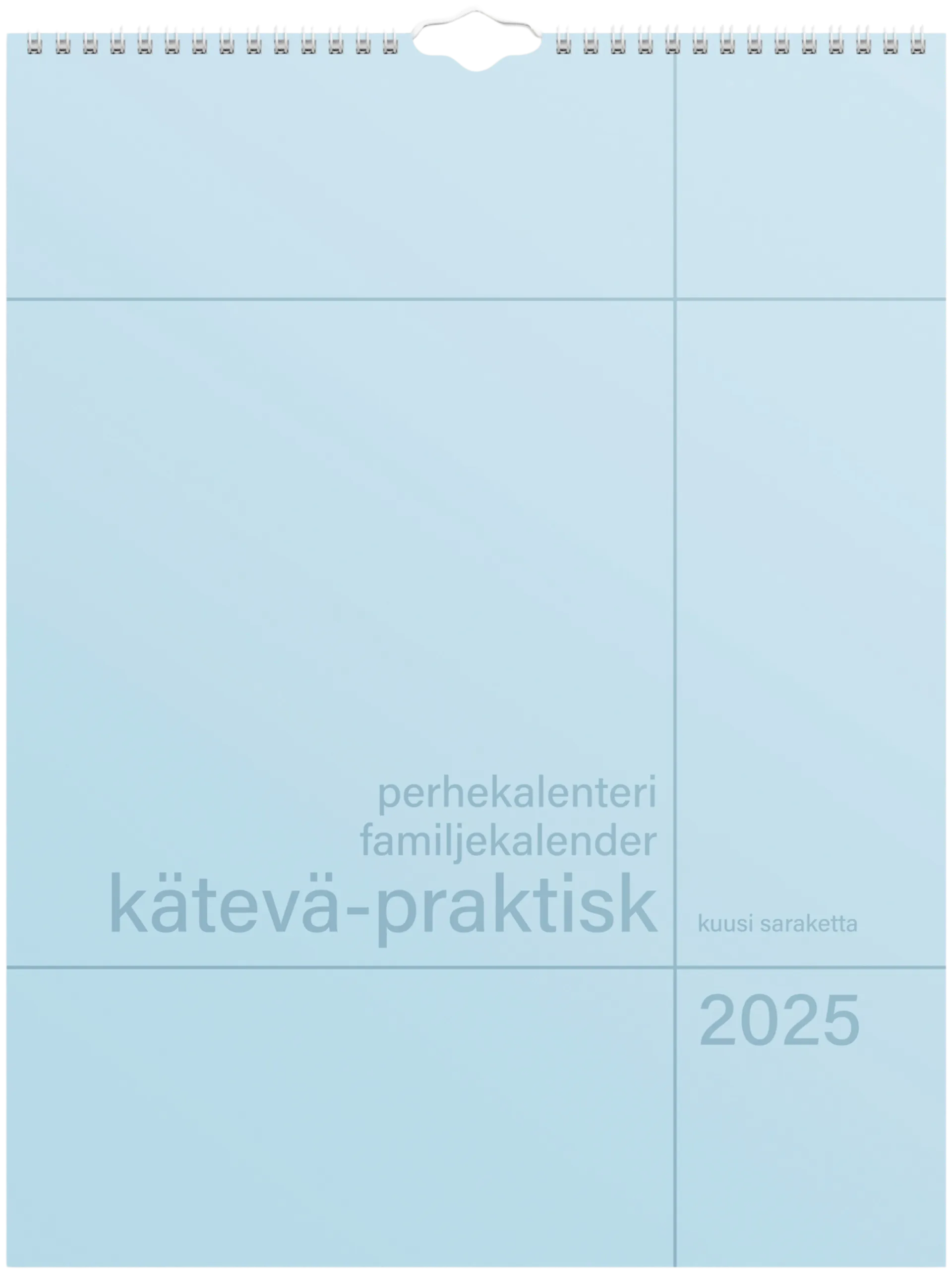 Burde Perhekalenteri 2025 Kätevä - 1