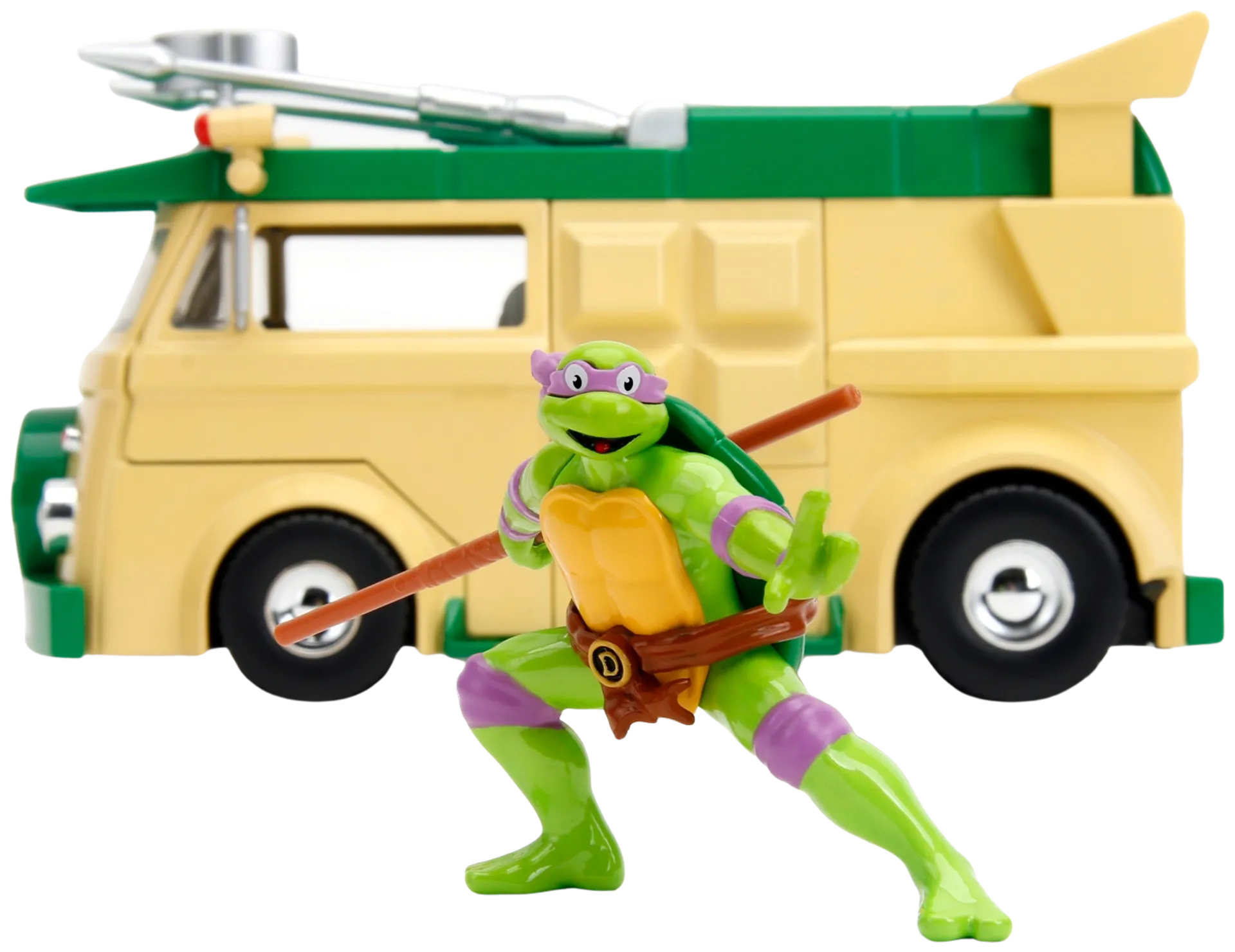 Jada Donatello jaTurtles Party Wagon, 20 cm, 1:24, die-cast - 2