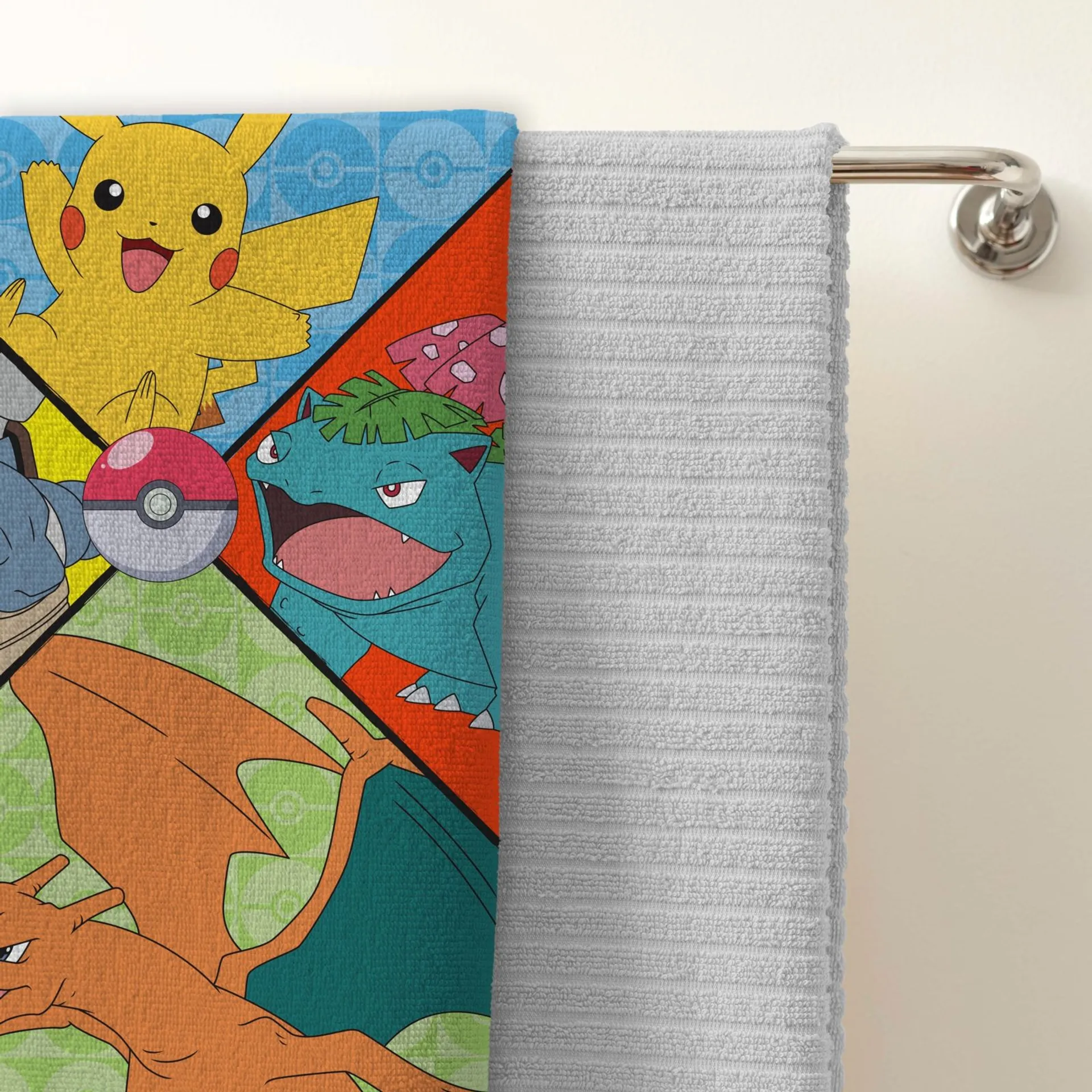 Lasten kylpypyyhe Pokemon 70x140 cm - 2