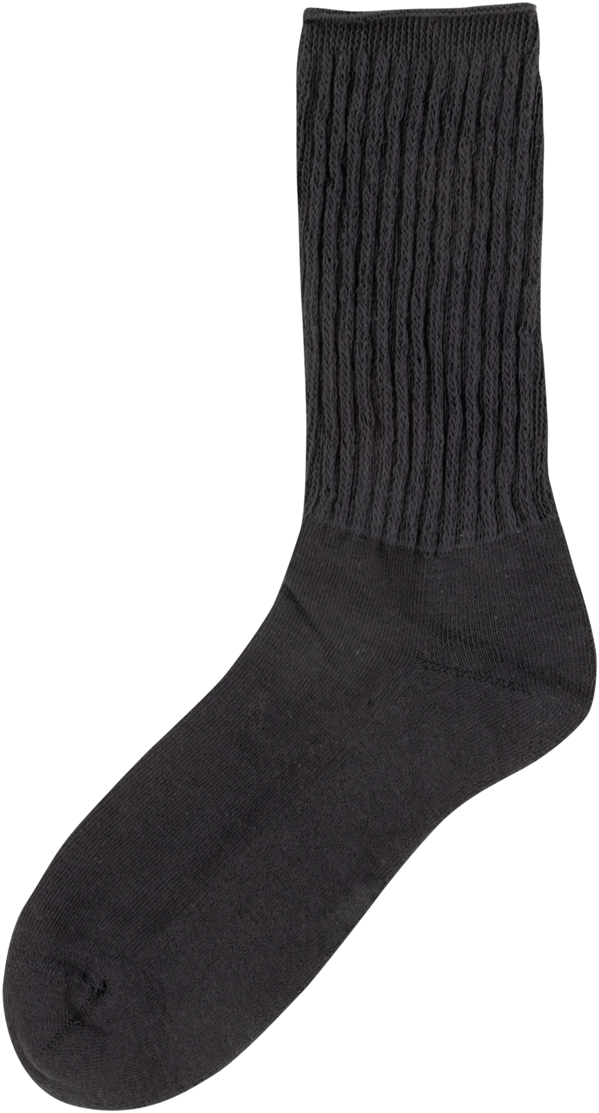 House miesten kiristämättömät sukat 193HNO2405 2-pack - Dk grey/ black - 2
