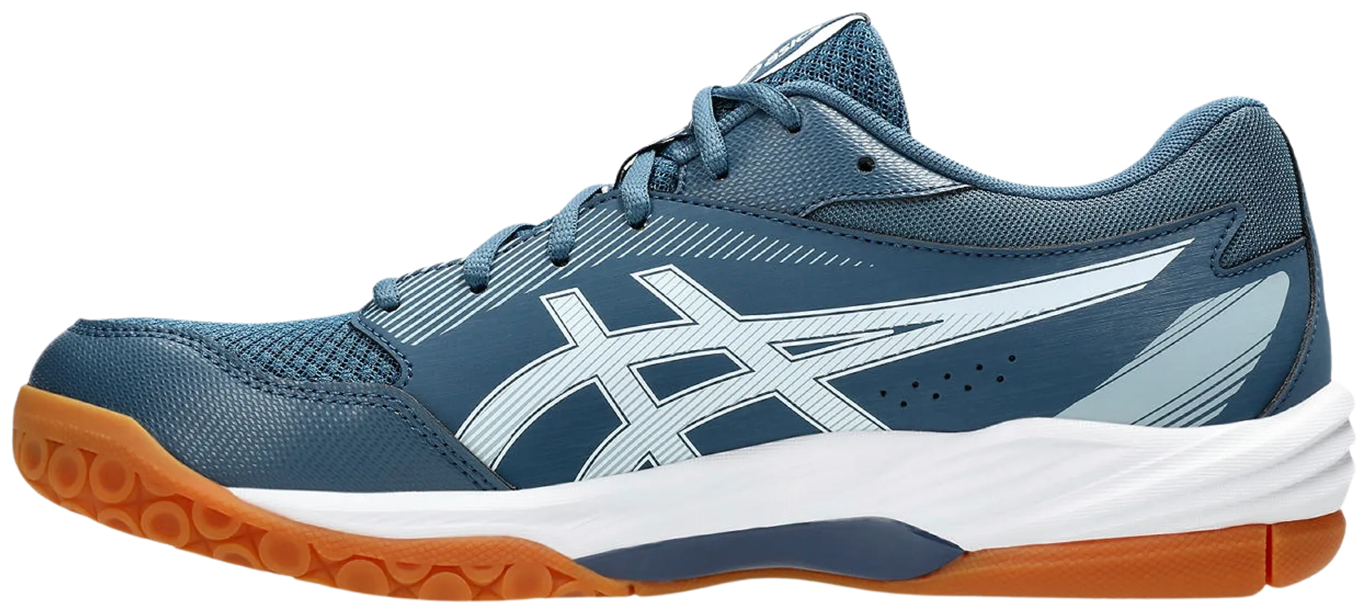 Miesten sisäpelikengät  Asics Gel-Task 4 - VINTAGE INDIGO/WHITE - 4