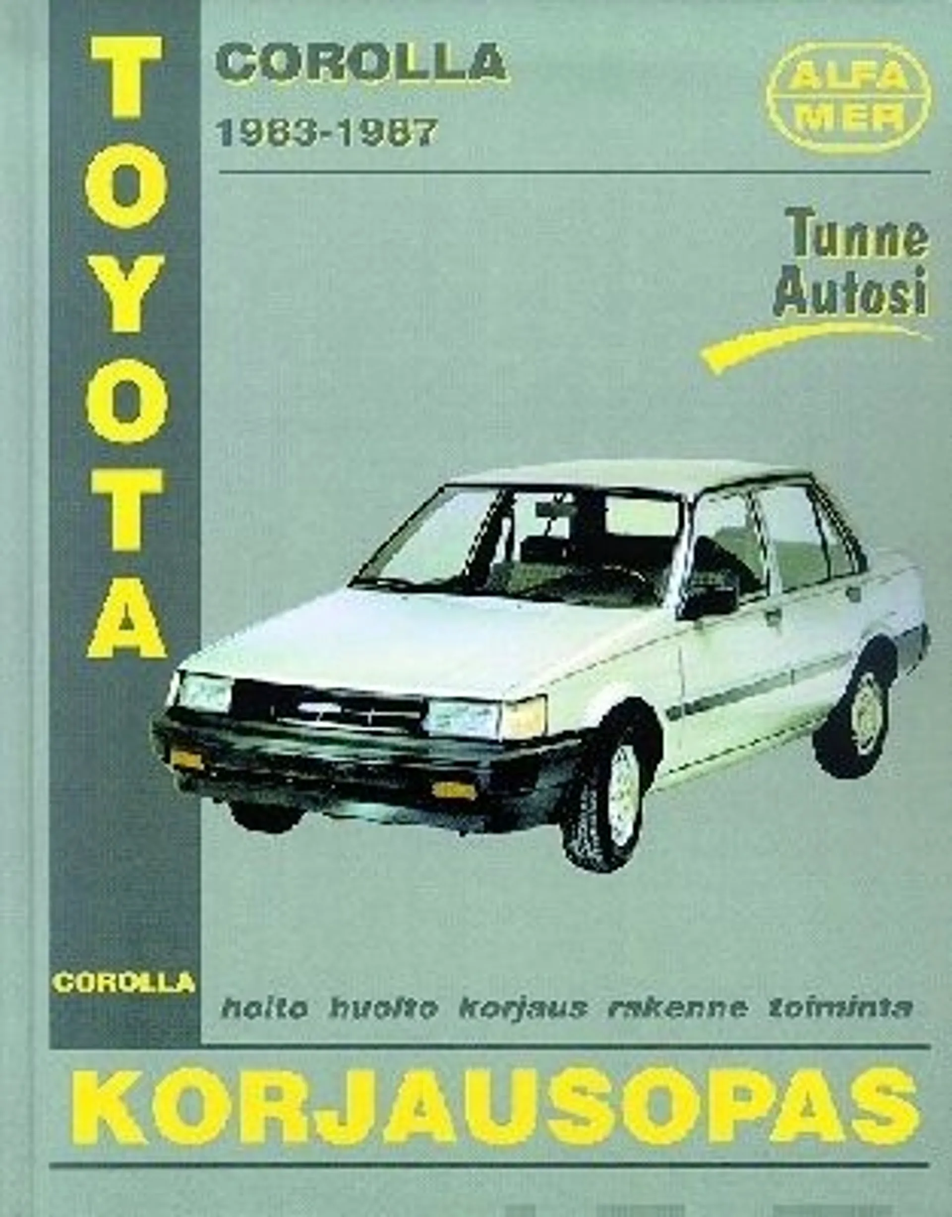 Mauno, Toyota Corolla 1983-1987 - korjausopas