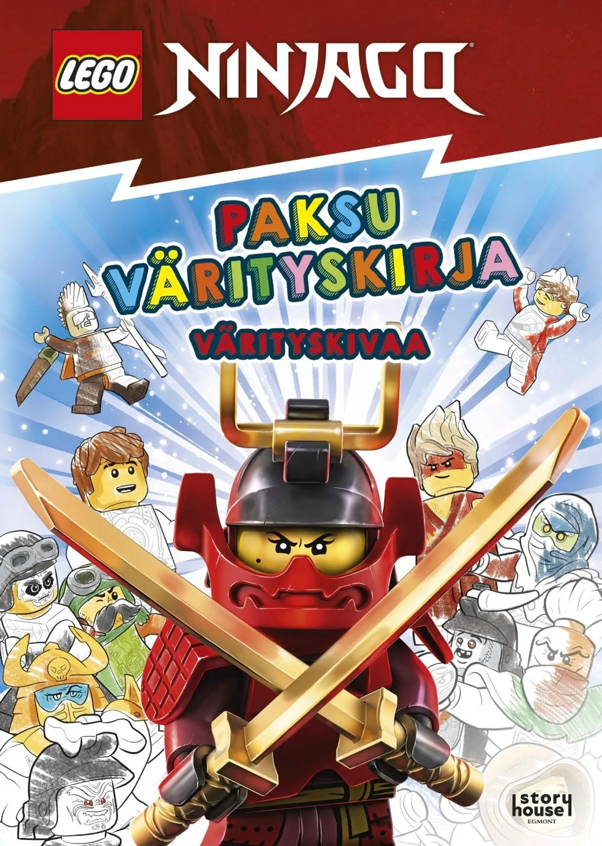 LEGO Ninjago Värityskivaa paksu värityskirja