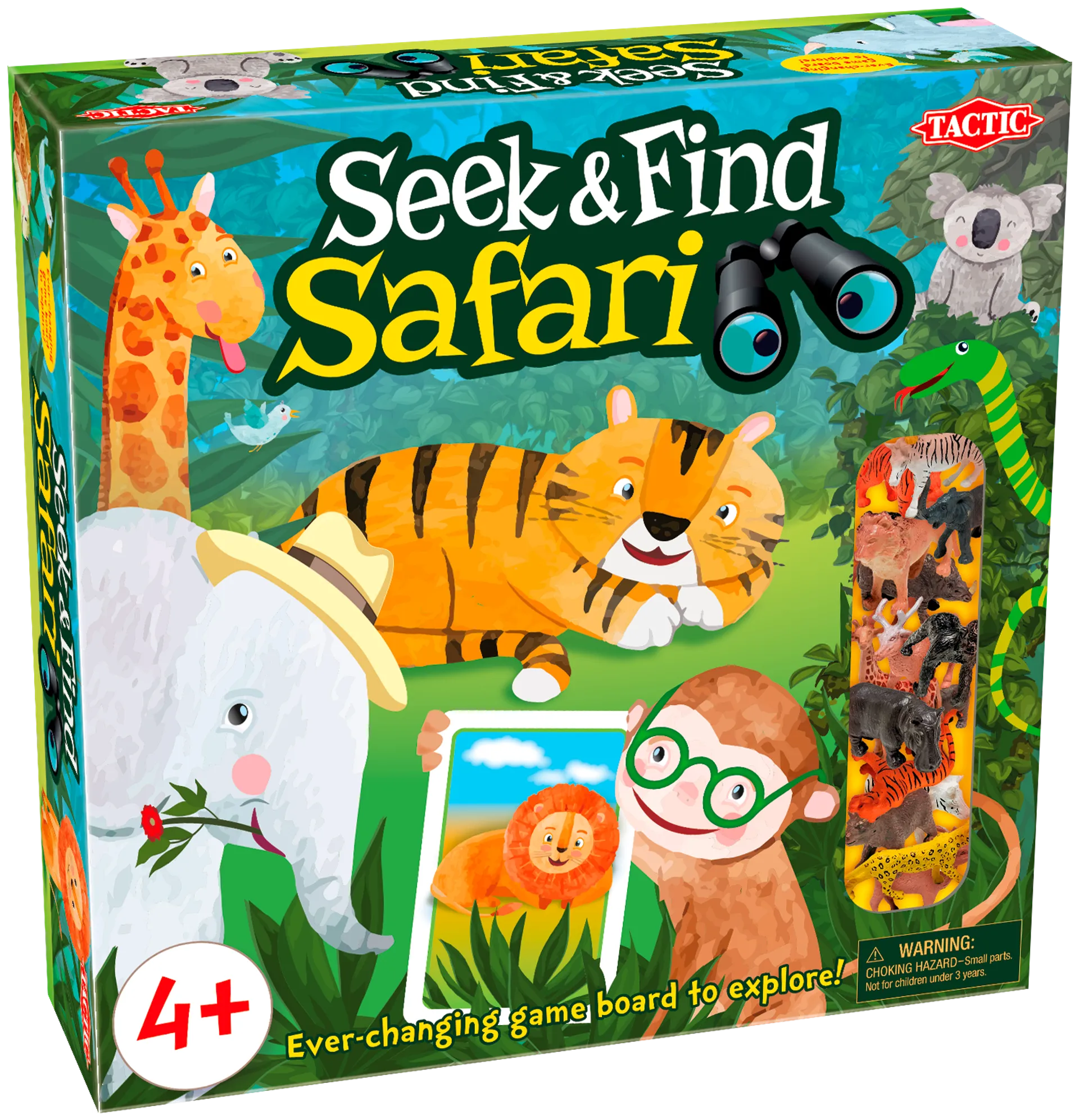 Tactic lautapeli Seek & Find Safari EN - 1