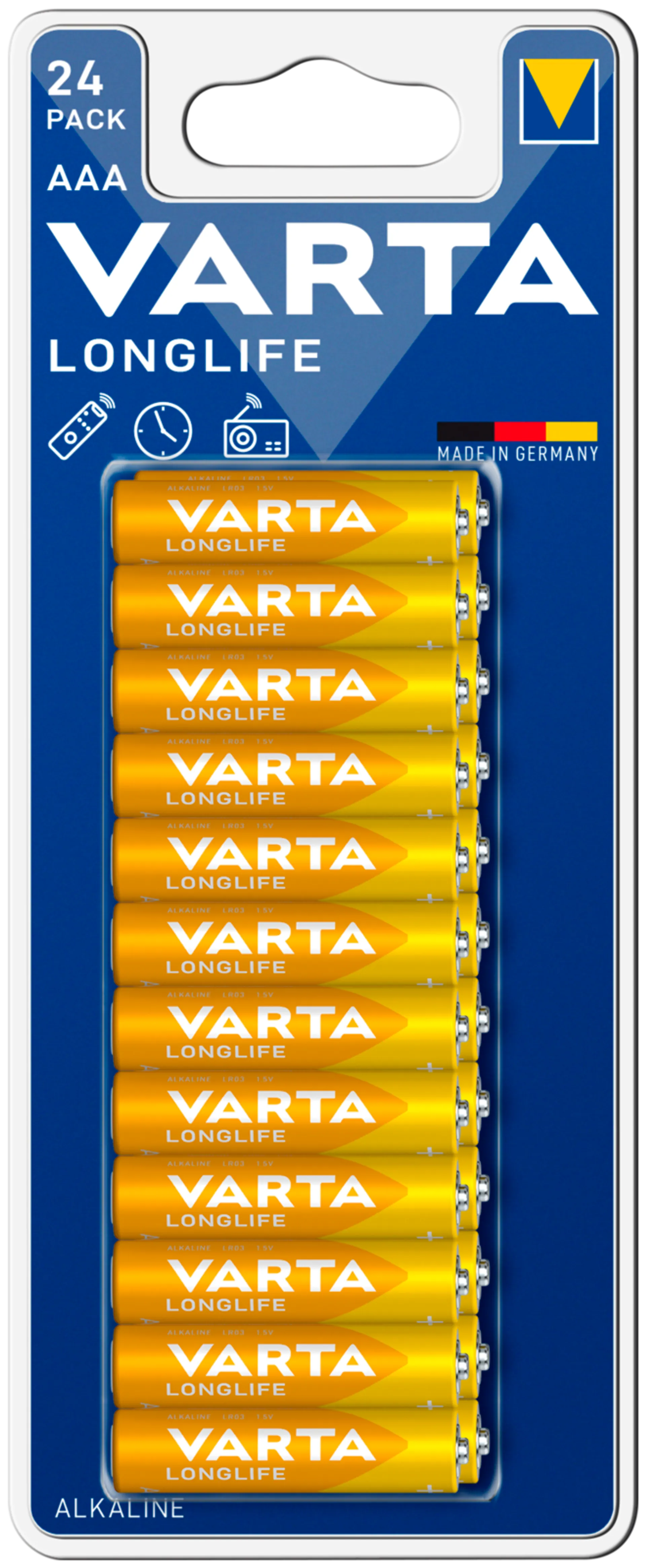 VARTA Longlife AAA 24 pack - 1