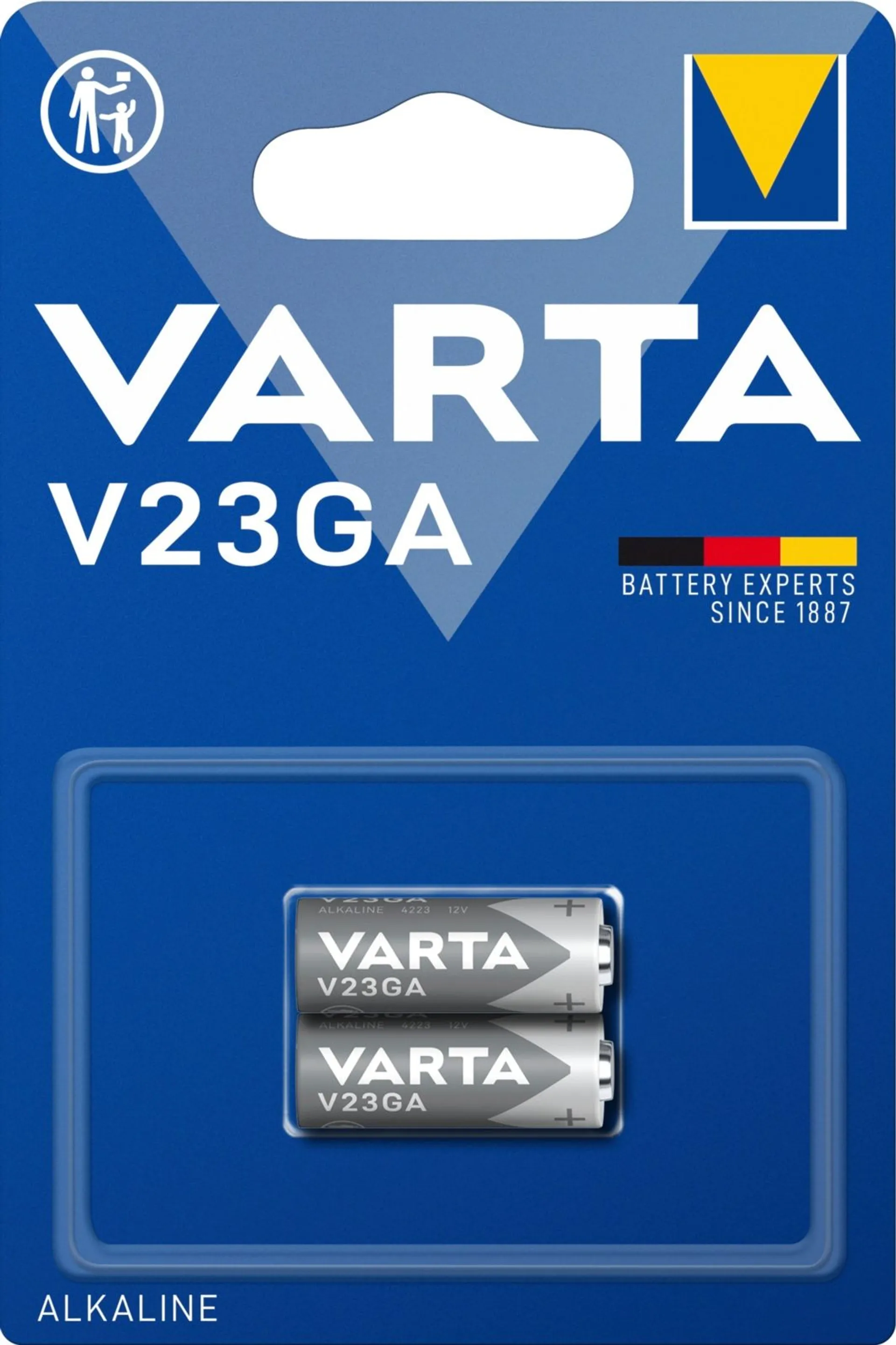 Varta Professional Electronics 2xV23GA alkaliparisto - 1