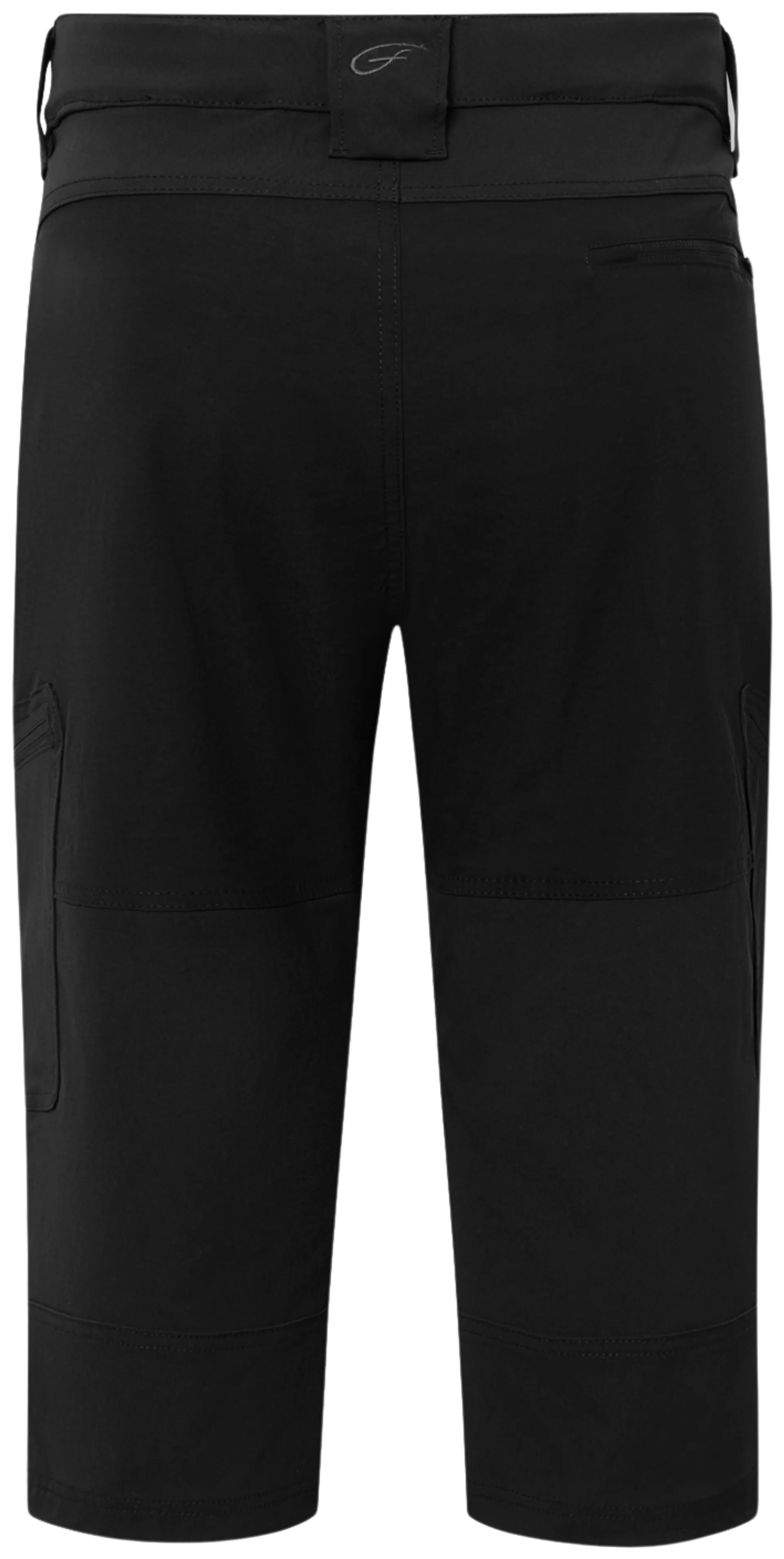 Five Seasons miesten retkeilyshortsit Ulriken 16008 - Black solid - 2