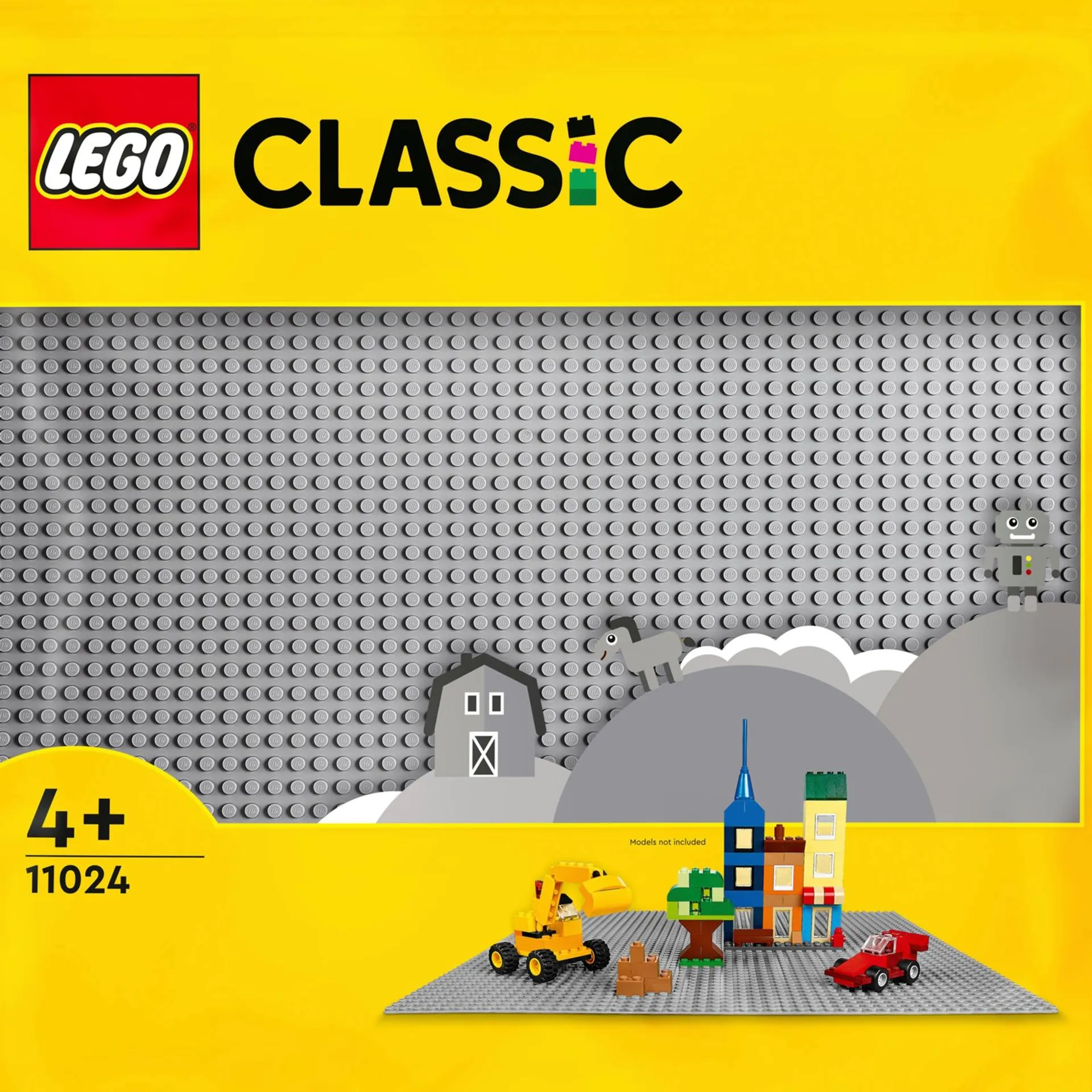 LEGO® Classic 11024 Harmaa rakennuslevy - 1