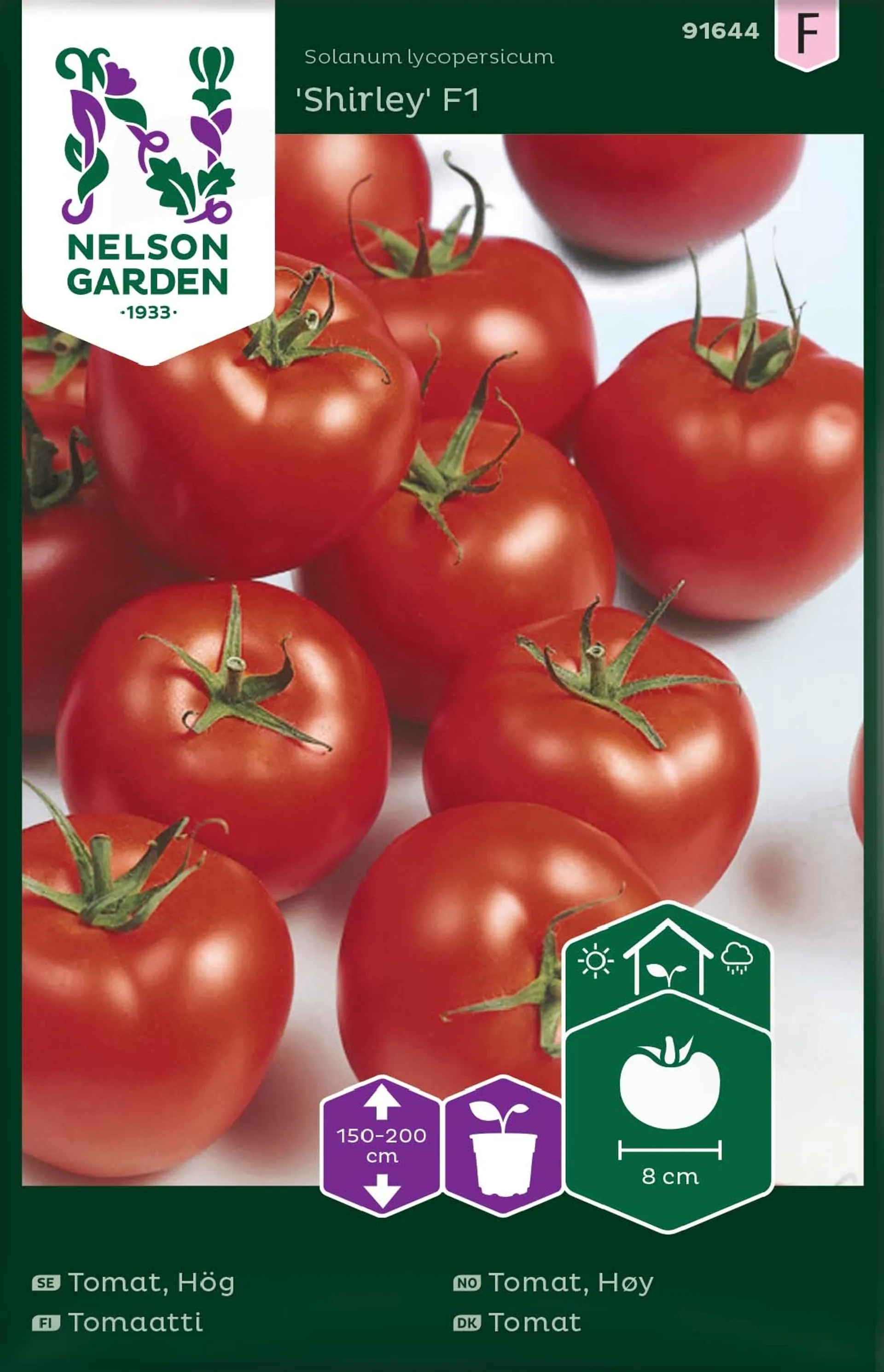 Nelson Garden Siemen Tomaatti, Shirley F1