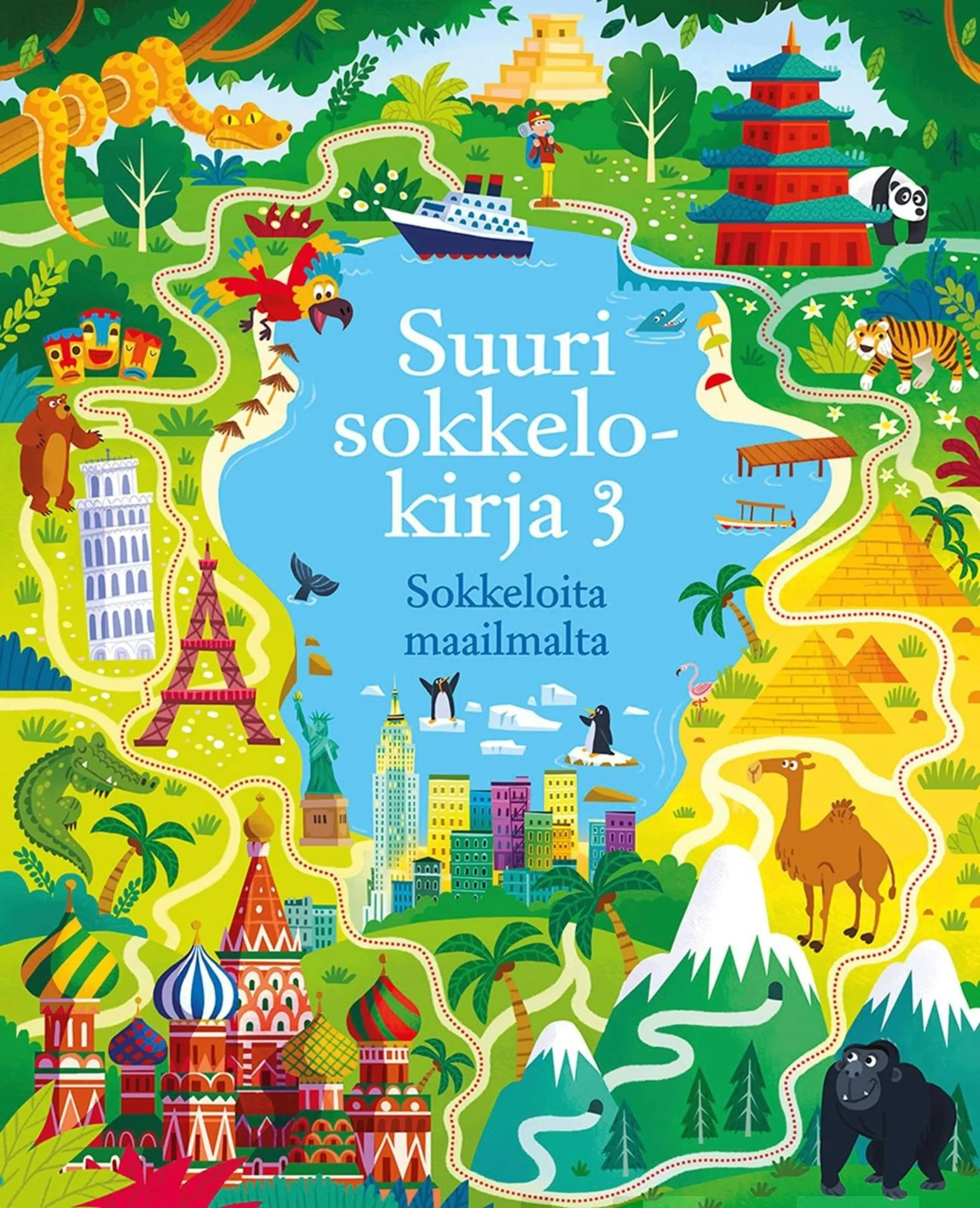 Suuri sokkelokirja 3 — Sokkeloita maailmalta  