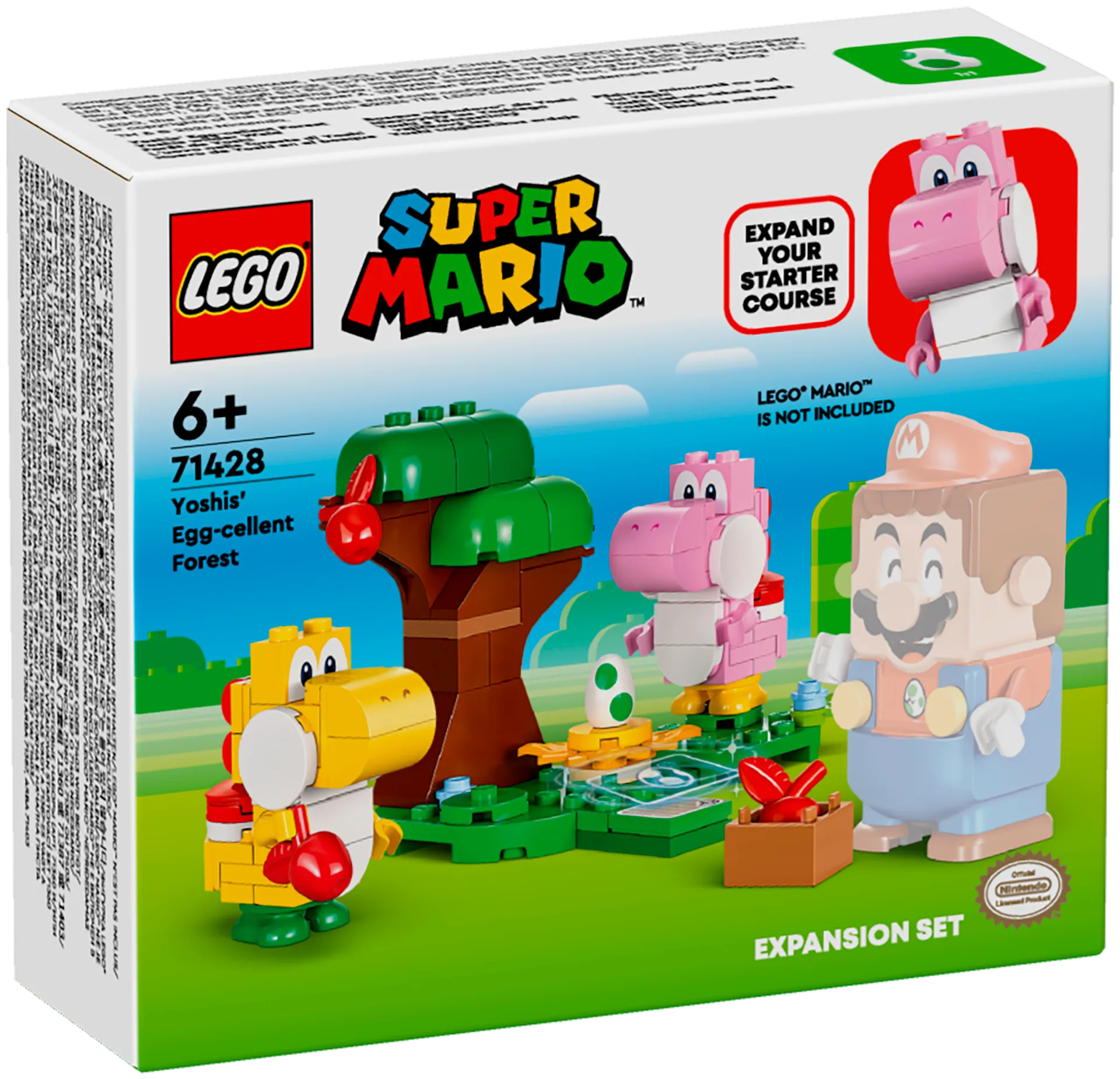 LEGO Super Mario 71432 Yoshin mahtava metsä laajennussarja - 2