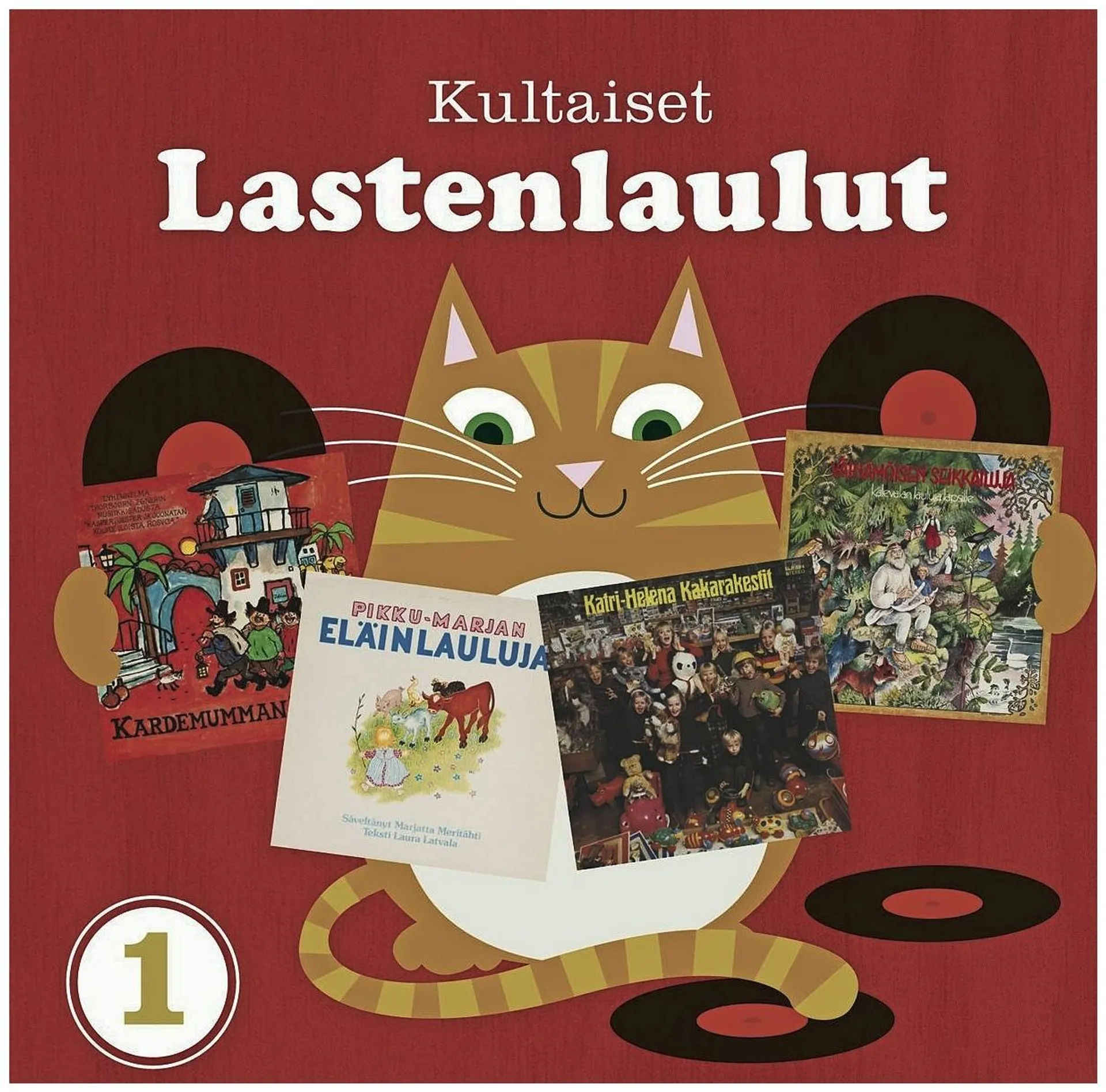 Eri Esittäjiä - Kultaiset lastenlaulut 1. 4CD