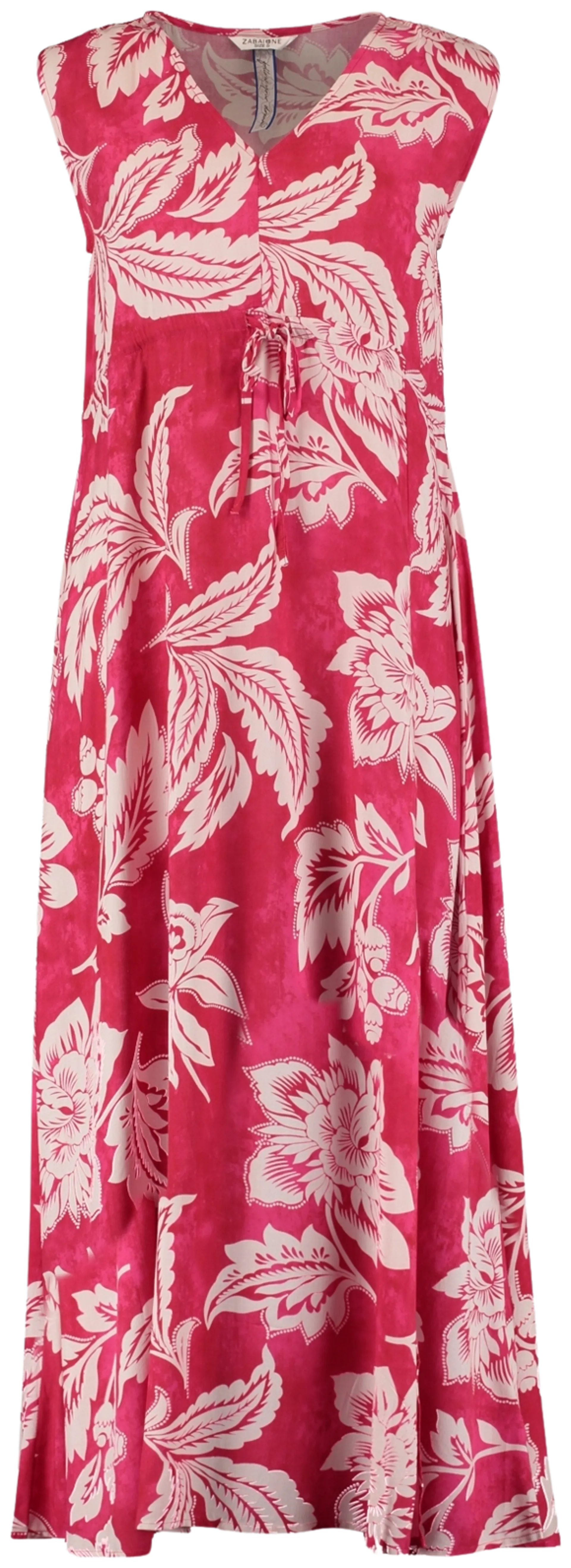Zabaione naisten mekko Violetta JX-PR151-0132 - D4406 viva pink - 1