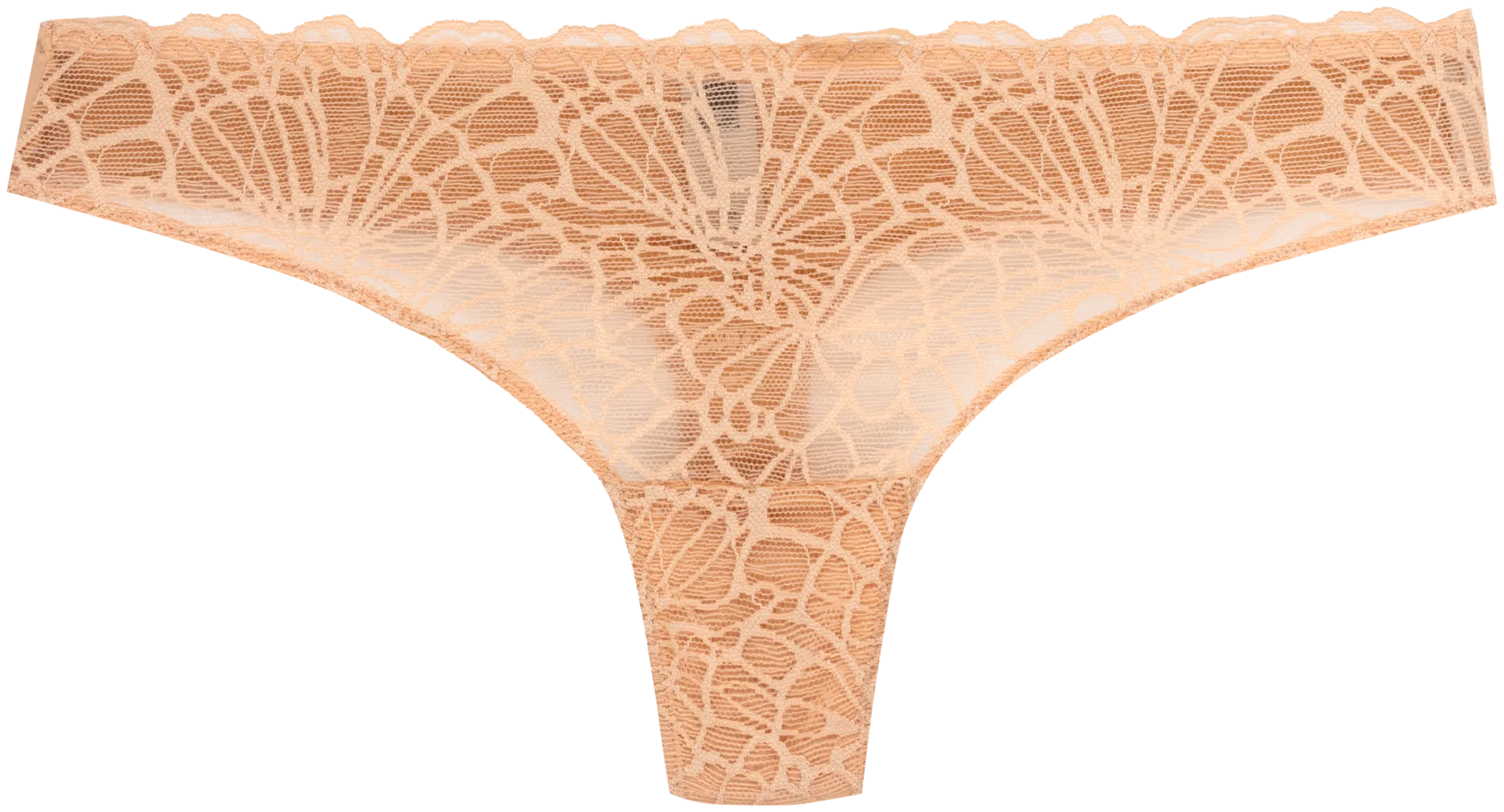 Actuelle naisten string-alushousut 210A332418 - Hazelnut - 1