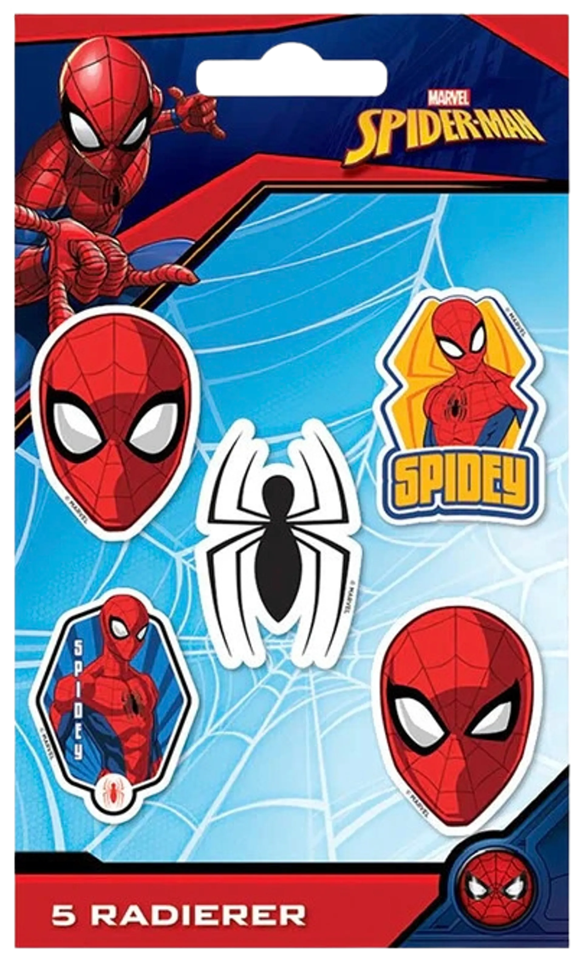 Spider-Man pyyhekumit 4kpl