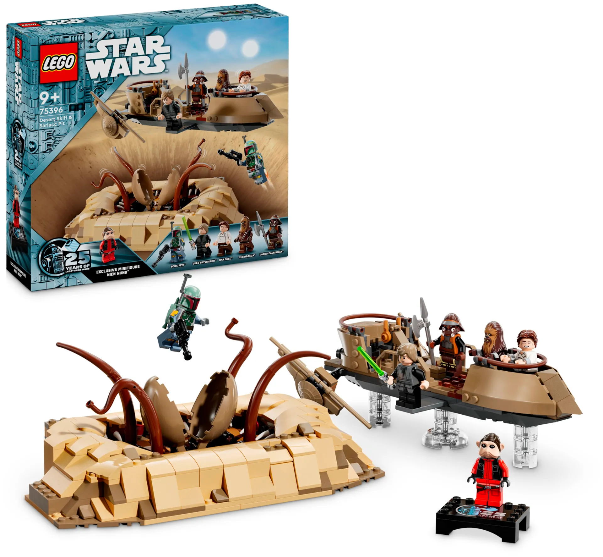 LEGO® Star Wars™ 75396 - Aavikkoalus ja Sarlakin kuoppa setti - 1