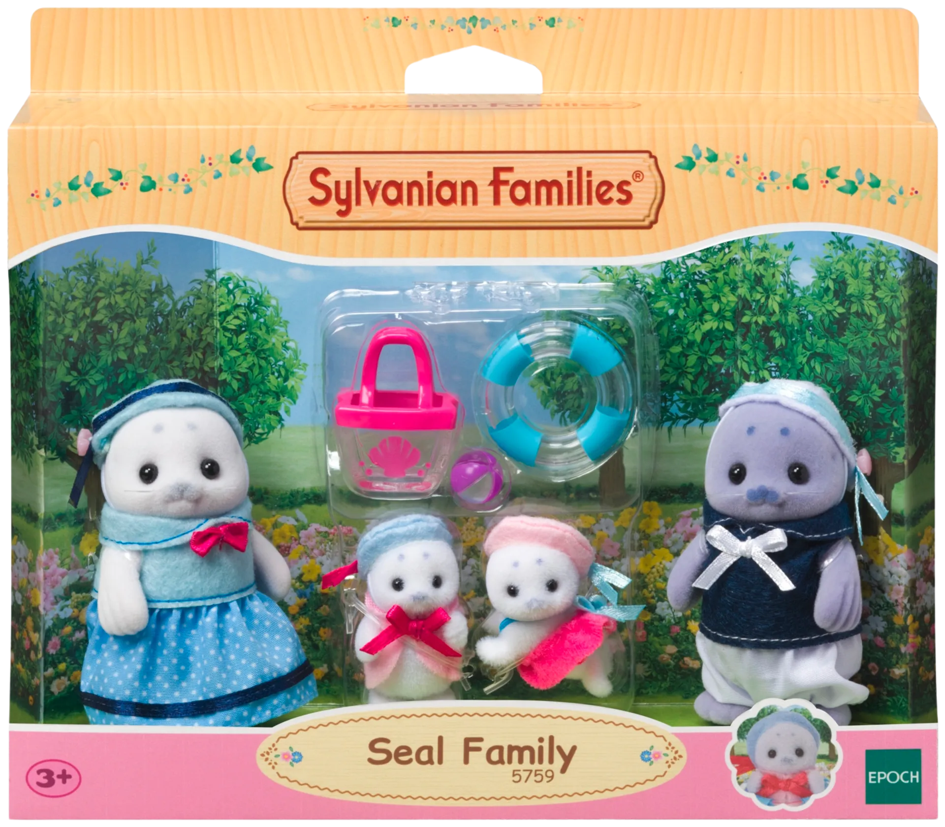 Sylvanian Families norppaperhe - 1