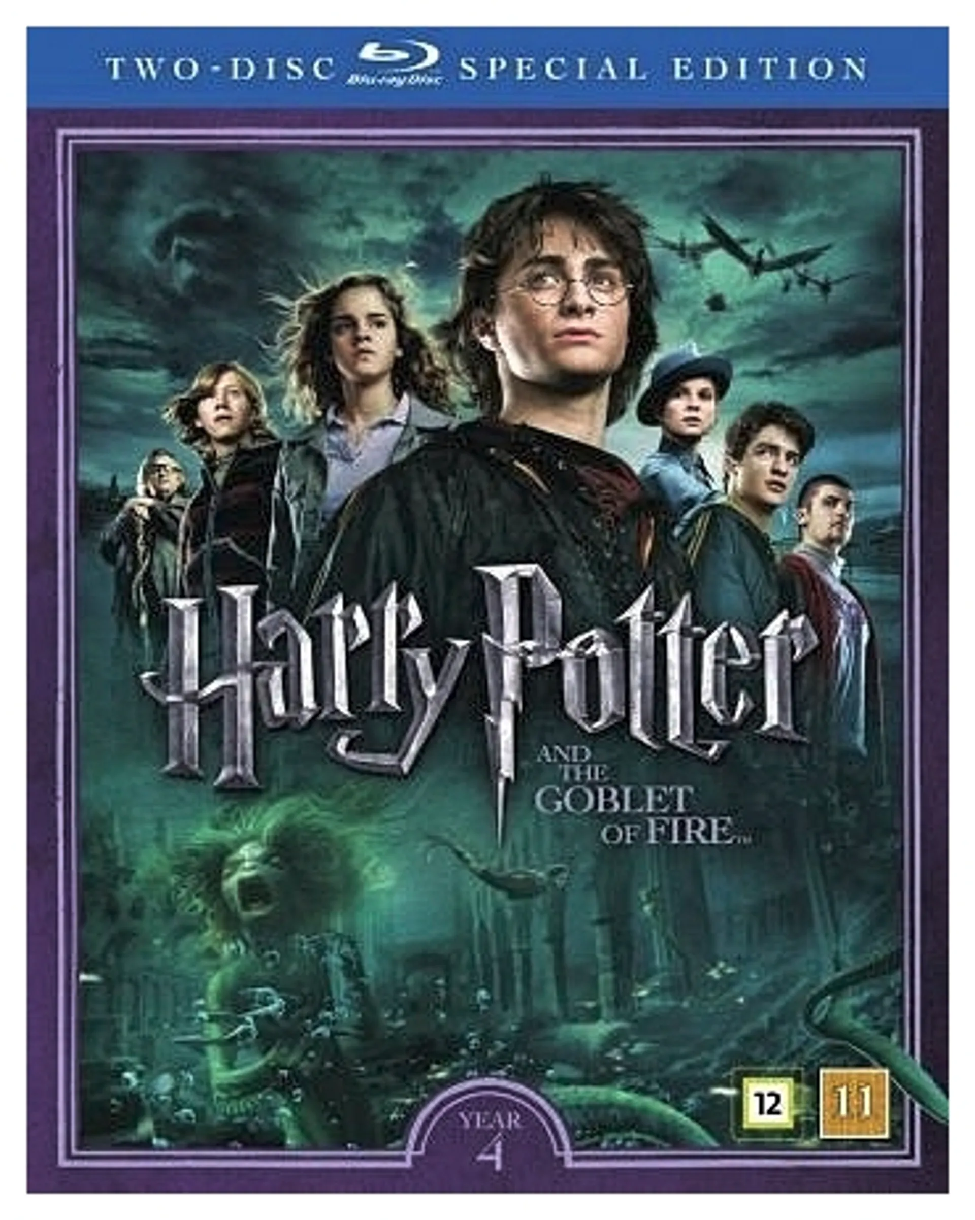 Harry Potter ja liekehtivä pikari + Dokumentti 2Blu-ray