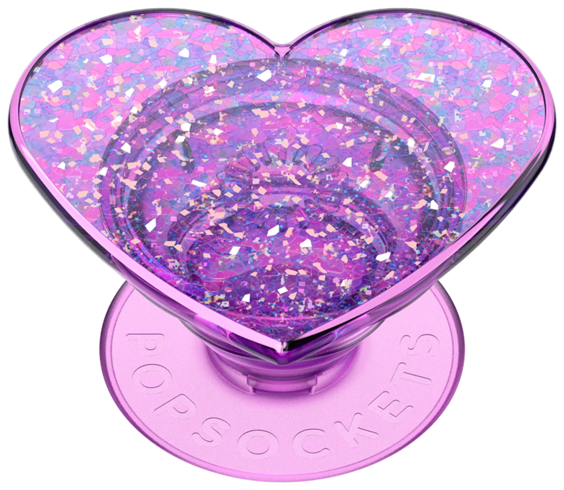 Popsockets puhelinpidike PopGrip Iridescent Confetti Dreamy Heart - 4