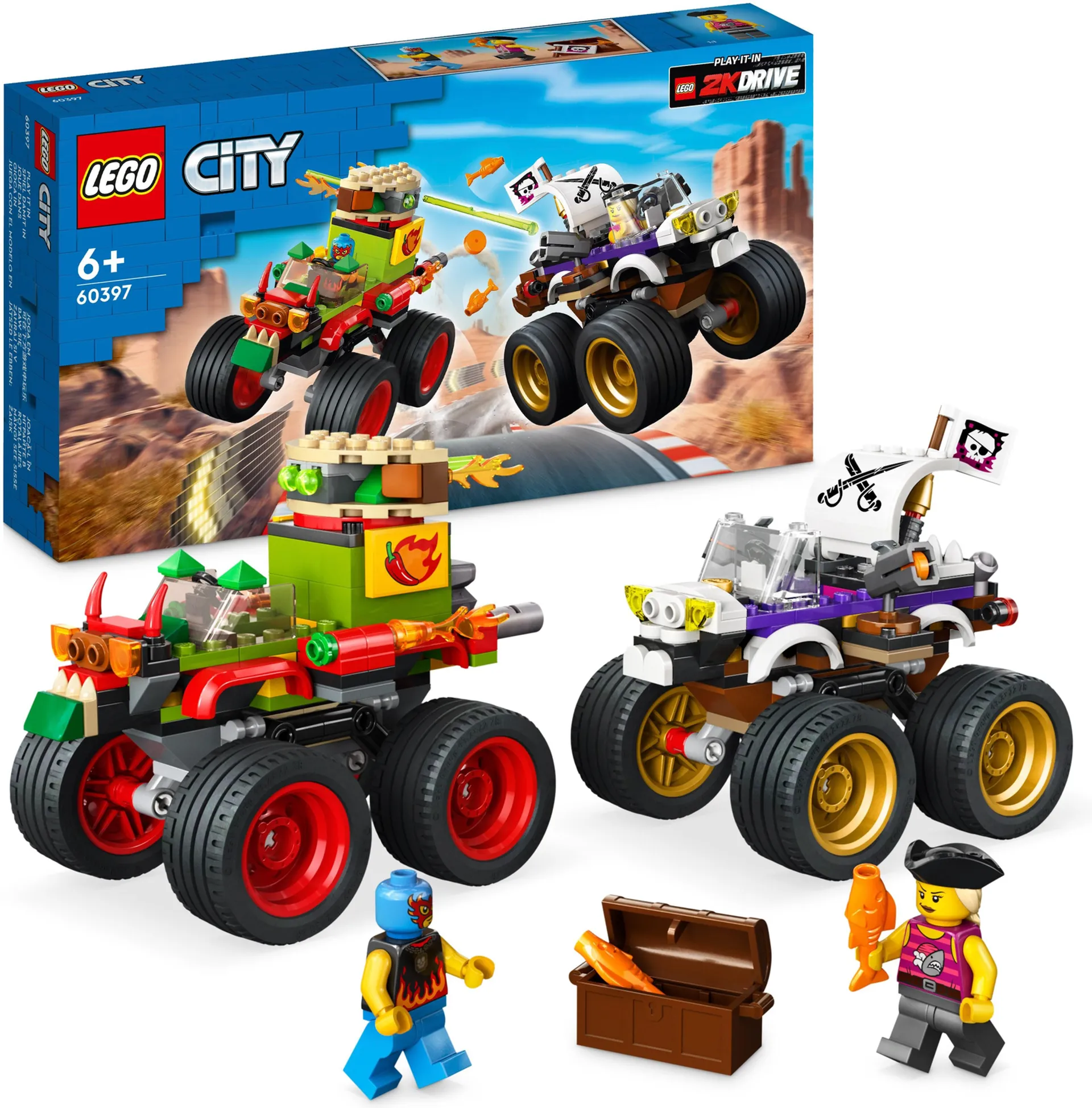 LEGO City Great Vehicles 60397 Monsteriautokisa - 4