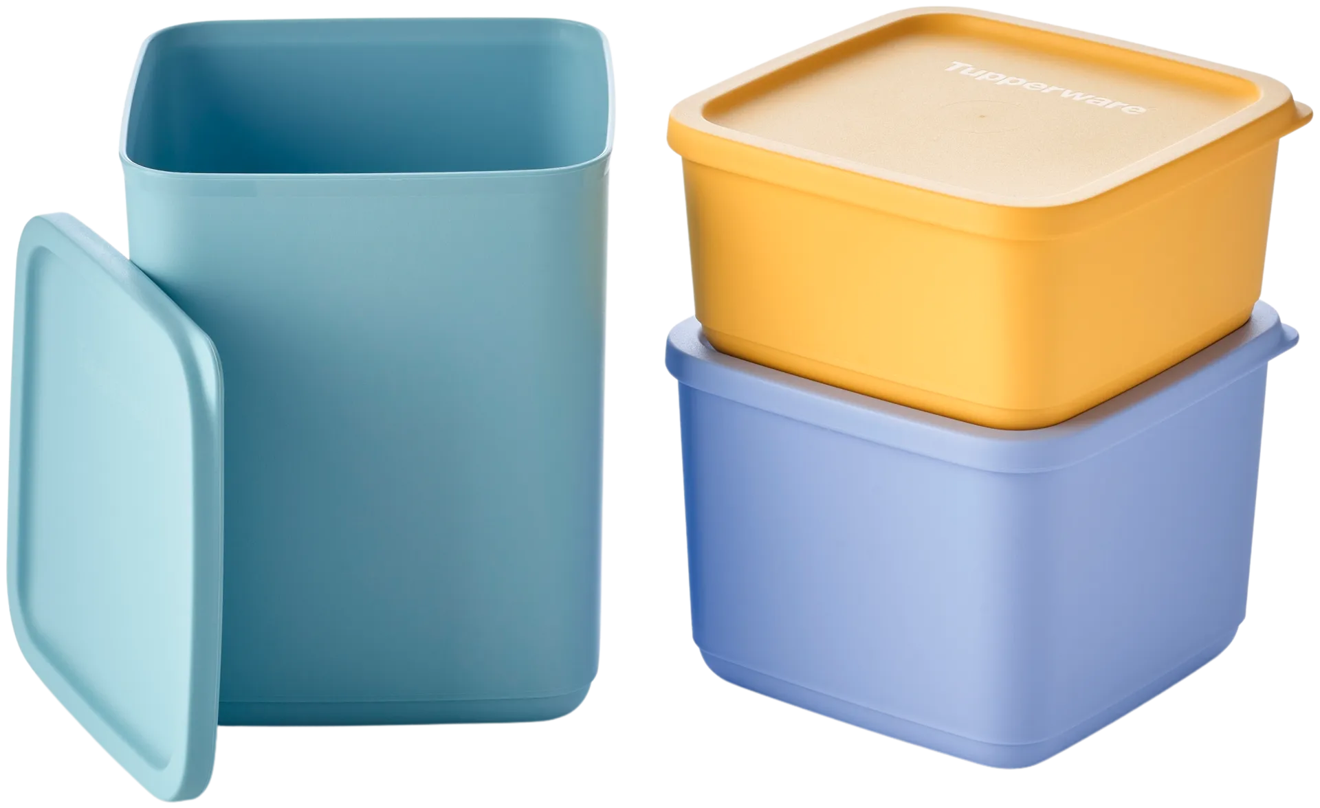 Tupperware rasiasetti Cubix 650 ml + 1 l + 1,8 l - 2