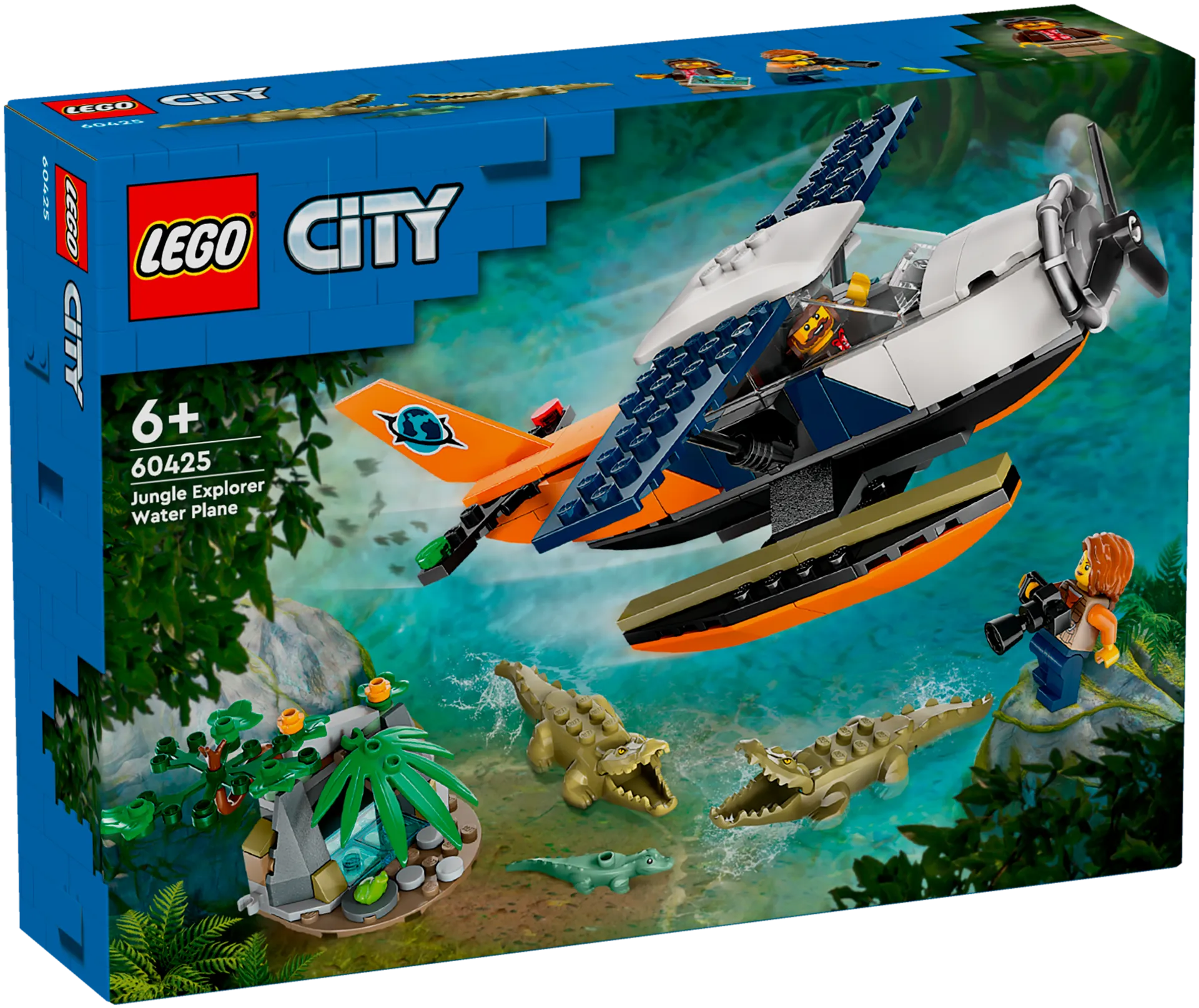 LEGO City Exploration 60425 Viidakkotutkijan vesitaso - 2