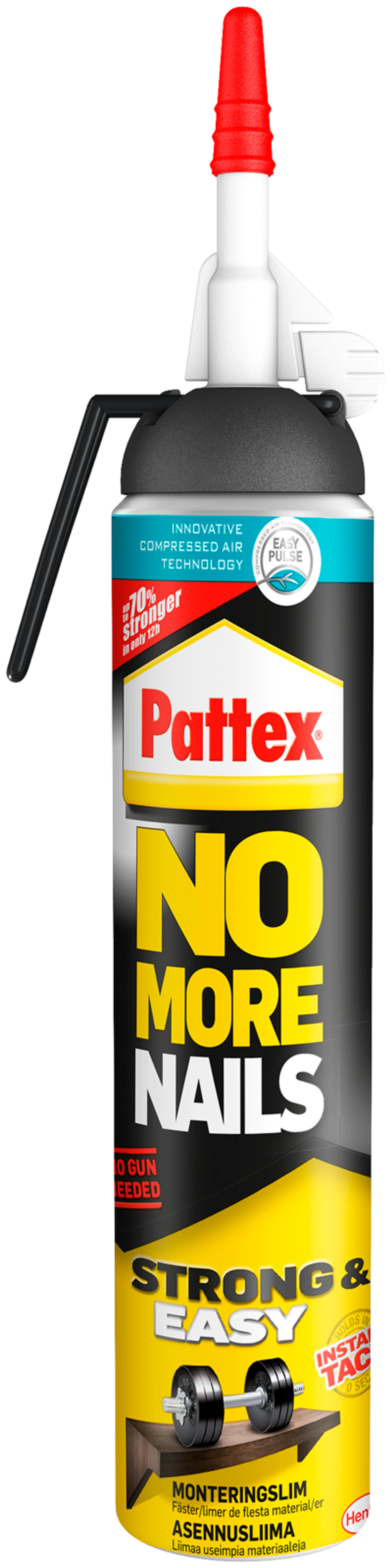 Pattex asennusliima 200 ml painepakkaus No More Nails - 1