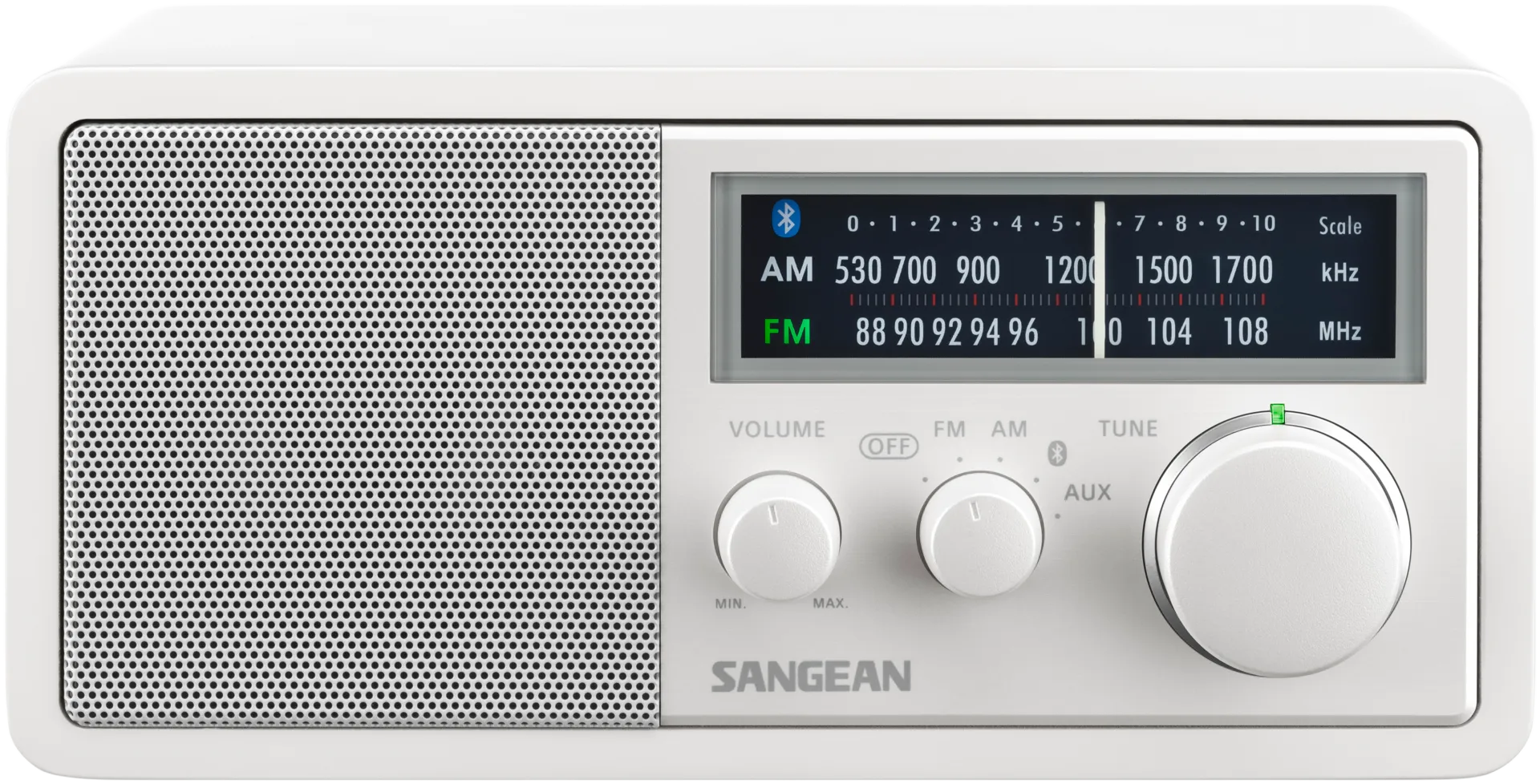 Sangean WR-11BT+ bluetooth pöytäradio valkoinen - 2