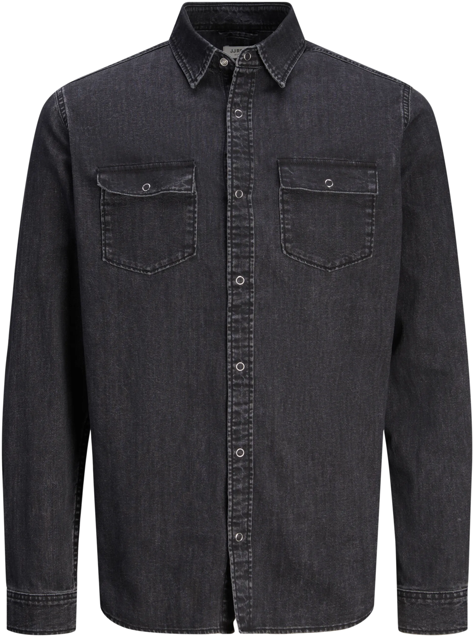 JJ REBEL miesten farkkupaita Jrebaustin - black denim