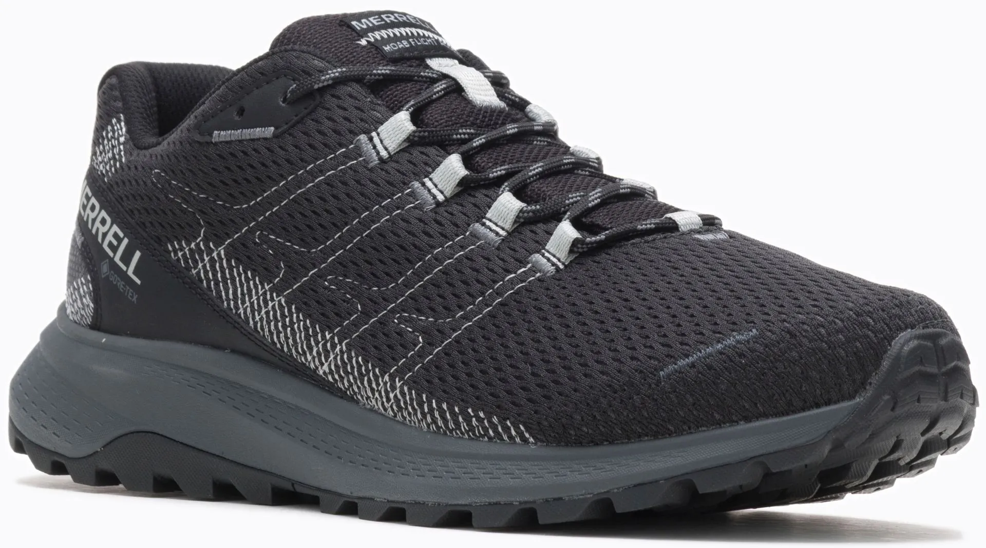 Merrell miesten ulkoilujalkine Fly Strike GTX - Blk - 4