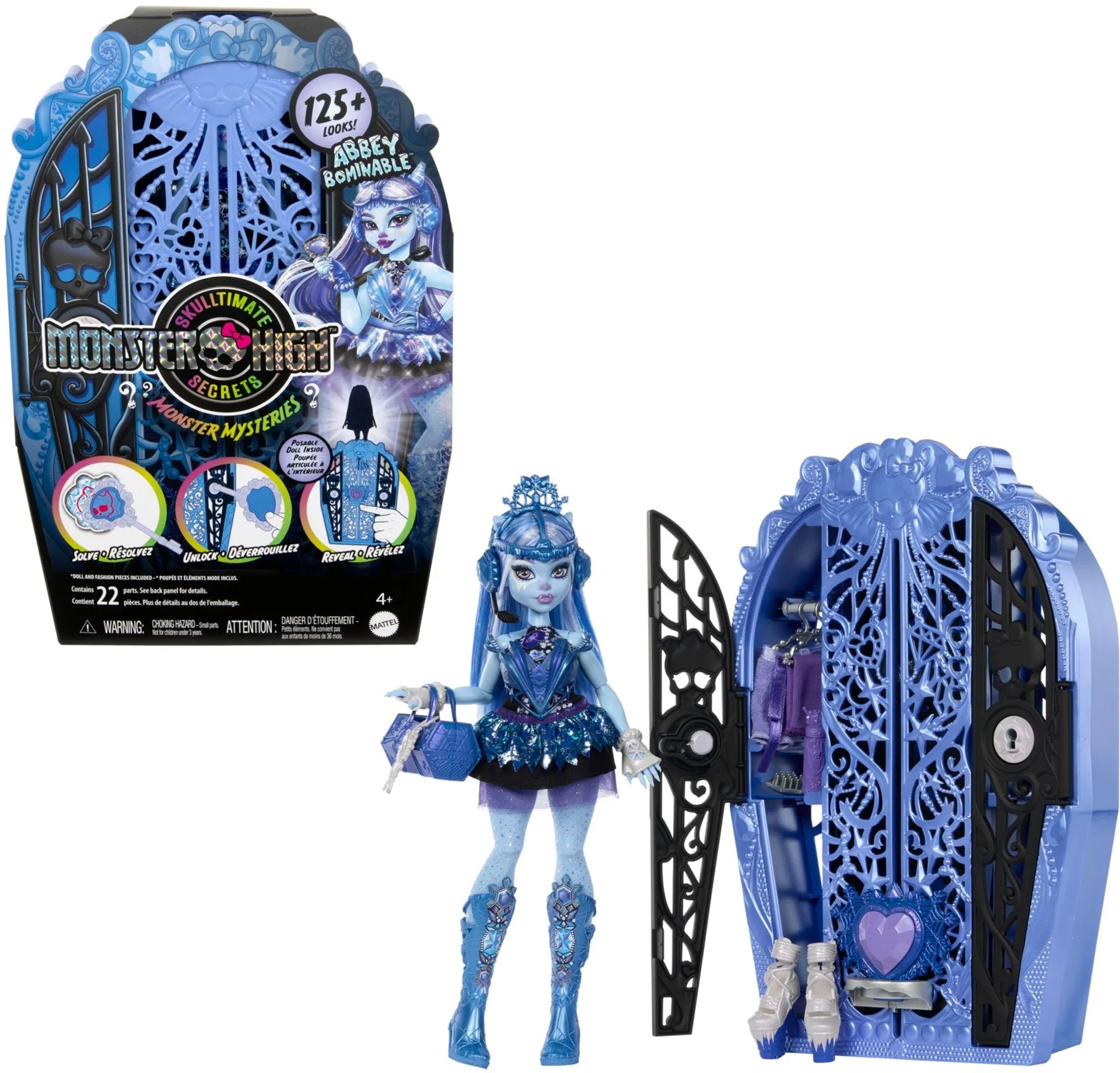 Monster High Skulltimate Secrets Abbey -muotinukke - 1