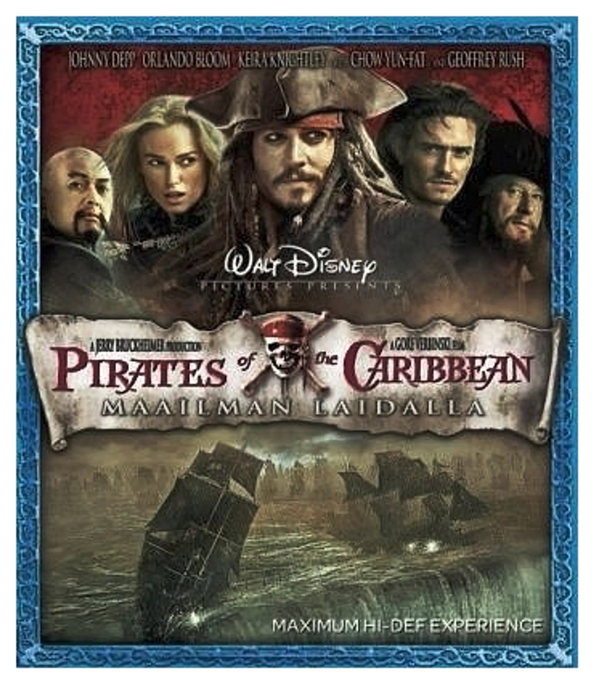 Pirates Of The Caribbean: Maailman laidalla Blu-ray