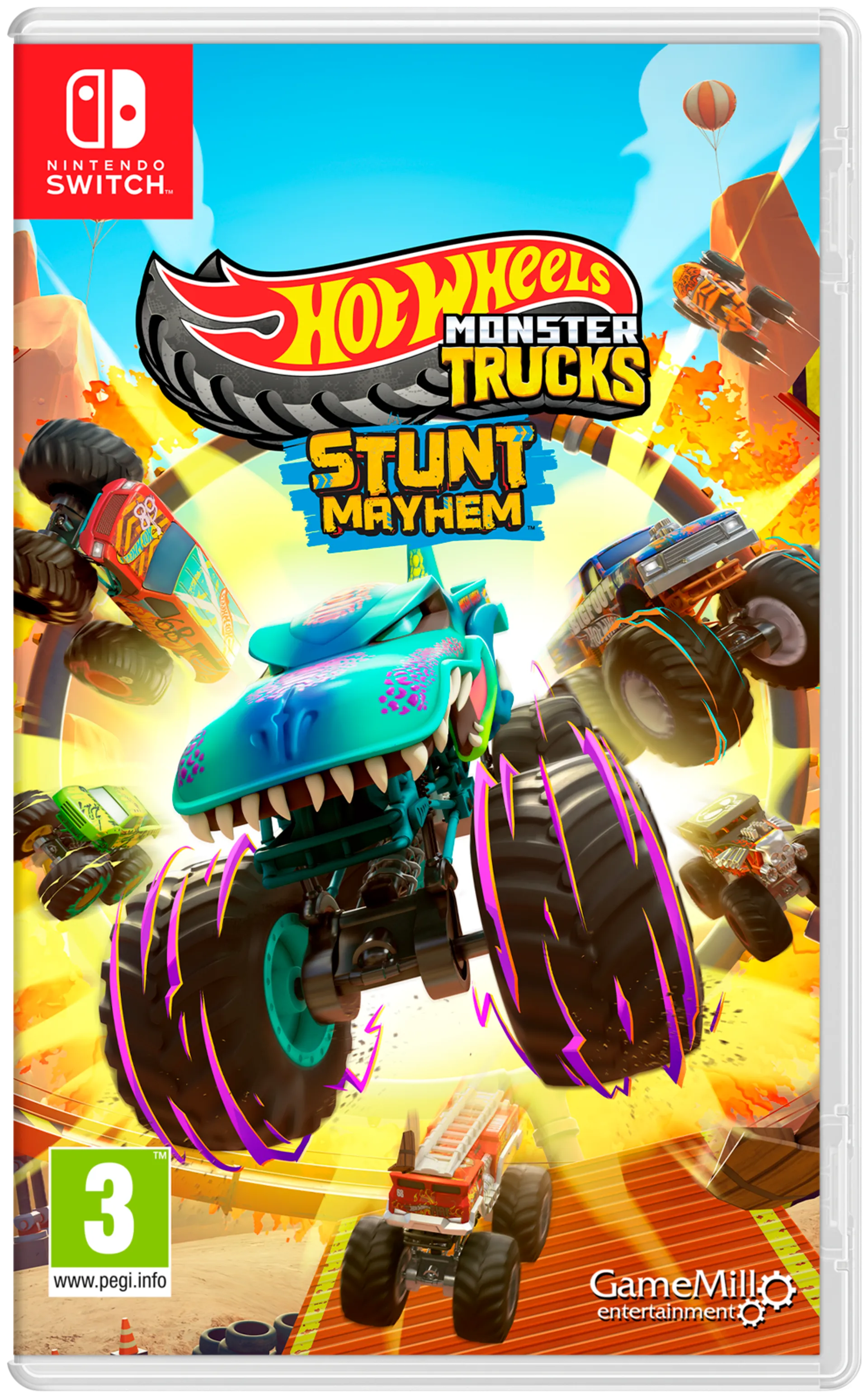 Switch Hot Wheels Monster Trucks