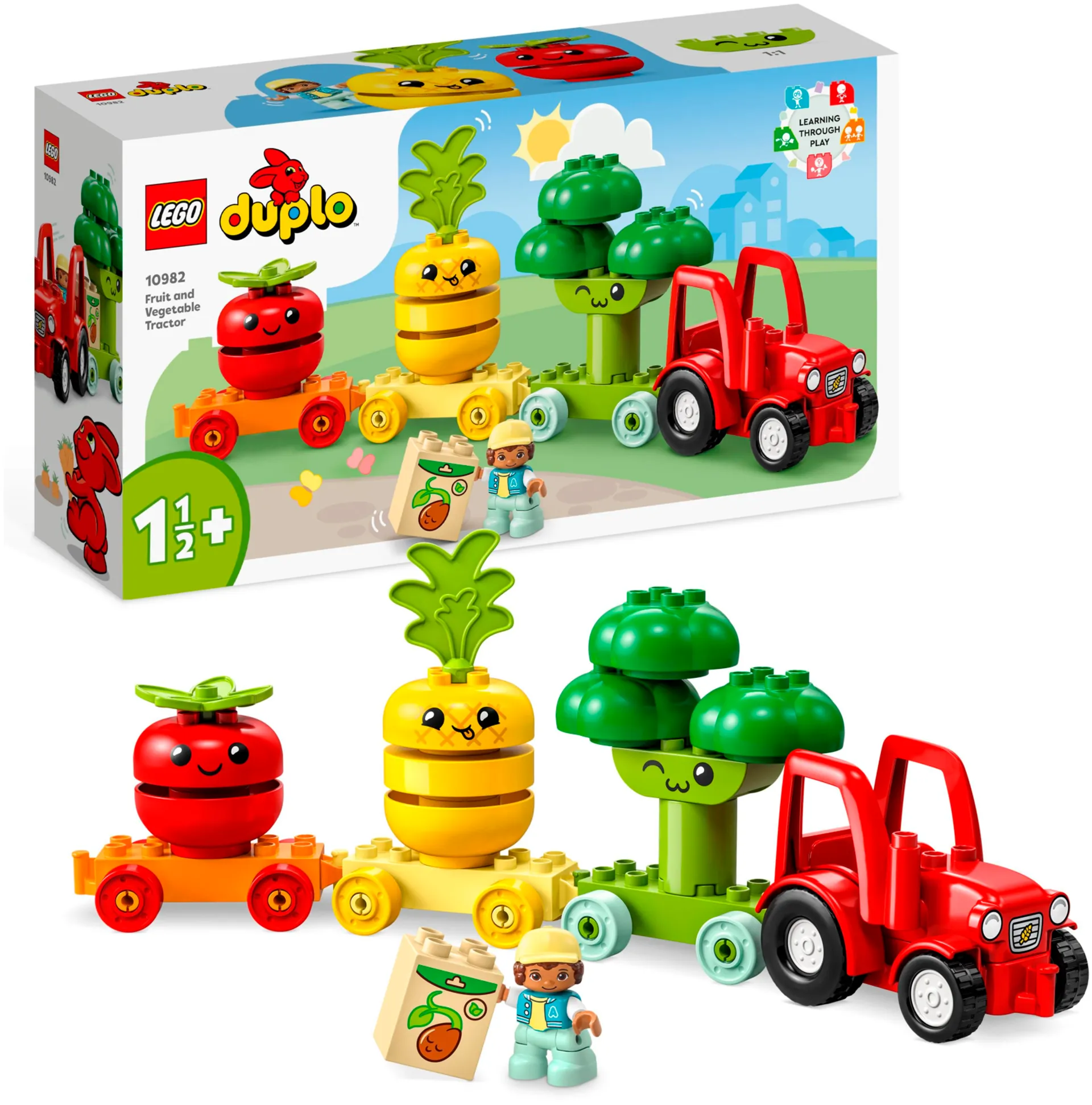 LEGO® DUPLO® My First 10982 Vihannesviljelijän traktori - 1