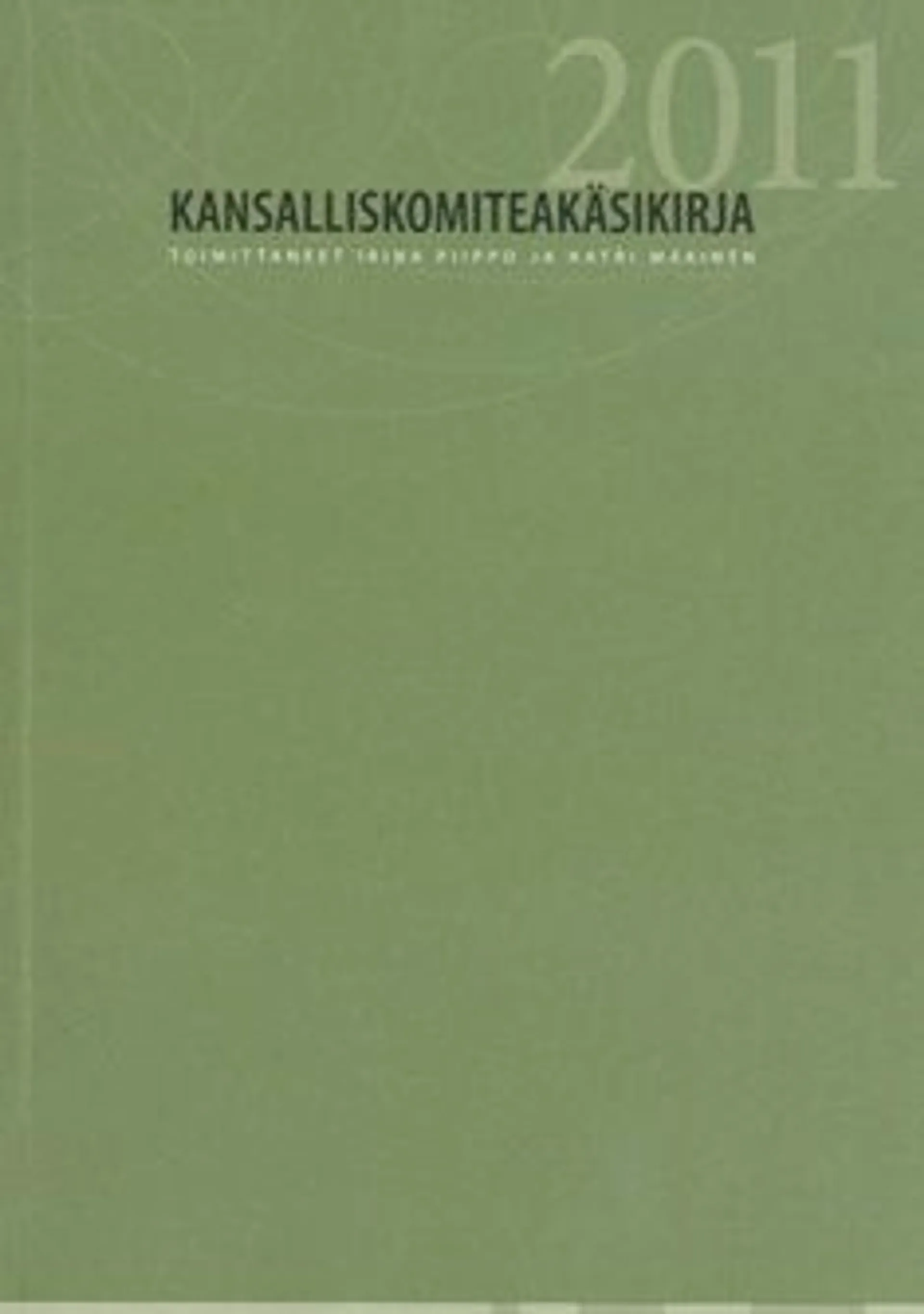 Kansalliskomiteakäsikirja 2011