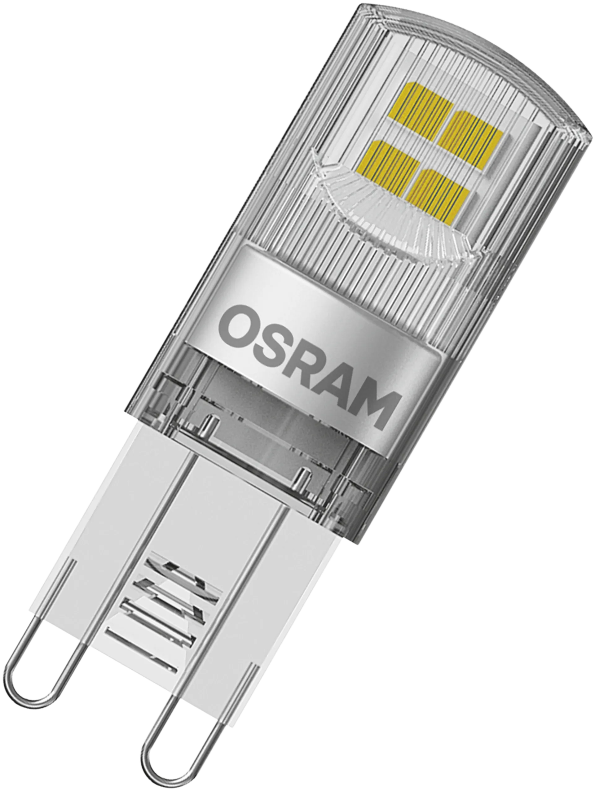 Osram LED PIN 1,9W/2700K G9 ei-himmennettävä kirkaskupuinen LED-pienoislamppu 2 kpl/pkt - 2