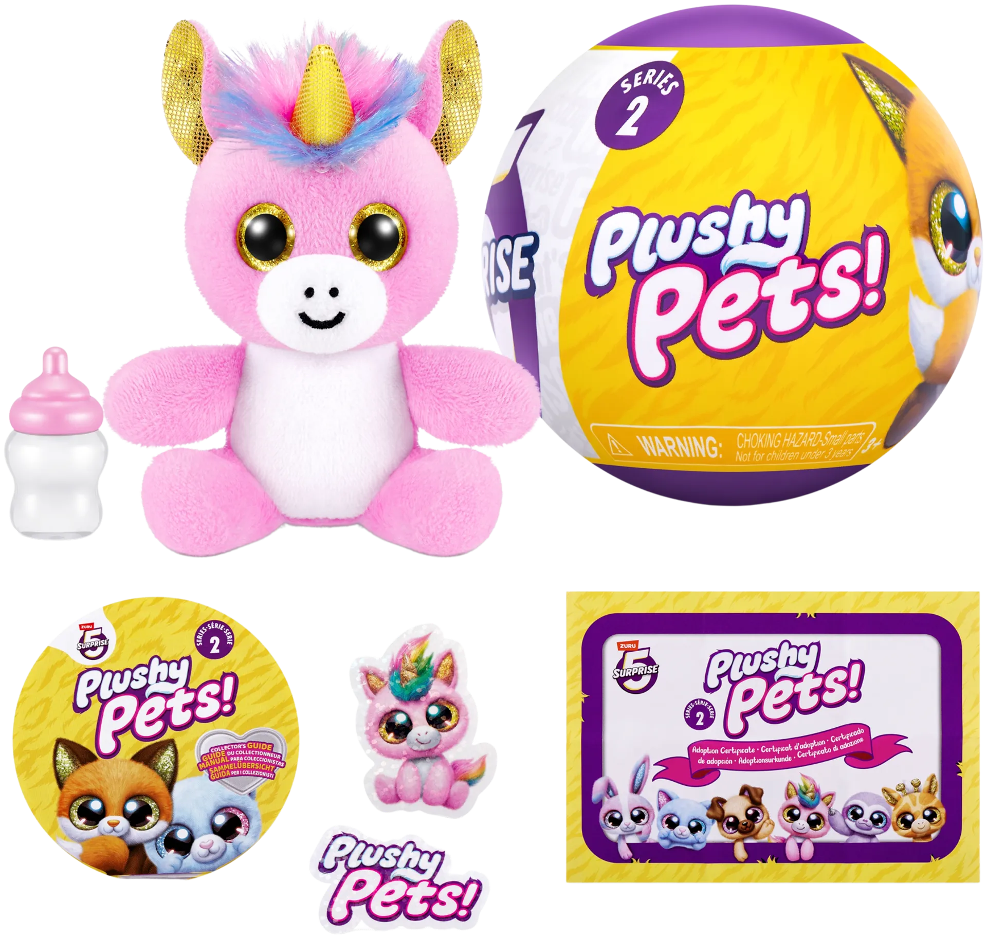 5 Surprise pehmolelu Plushy Pets! Series 2 - 12