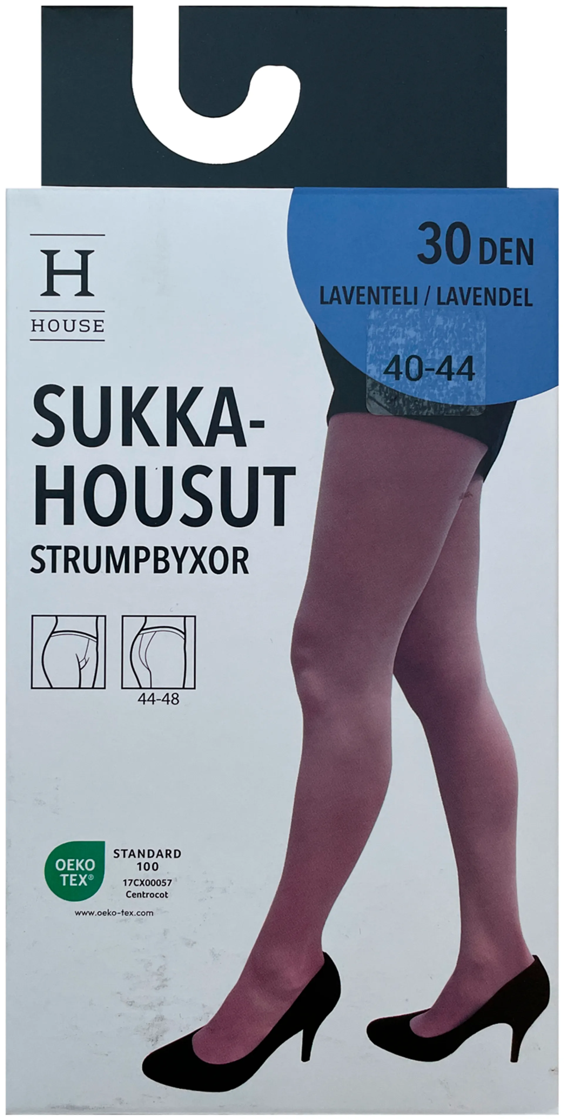 House naisten sukkahousut 30 den Festive 163AO196 - Lavender