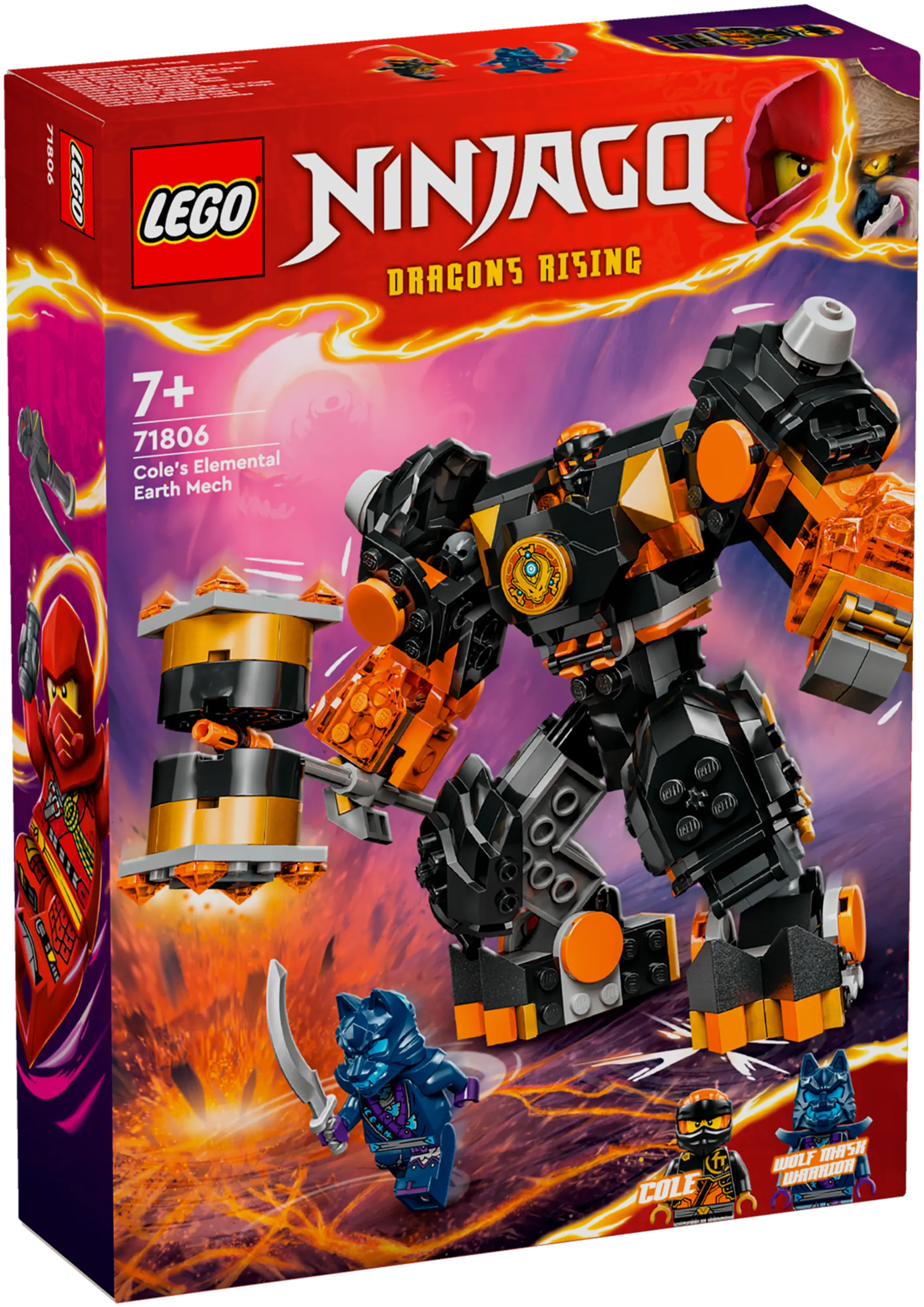 LEGO Ninjago 71806 Colen maaelementti-robotti - 2
