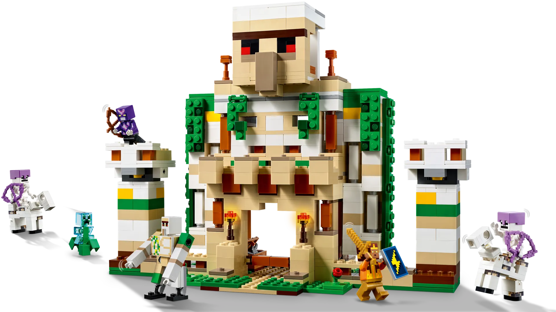 LEGO Minecraft 21250 Rautajätin linnake - 7