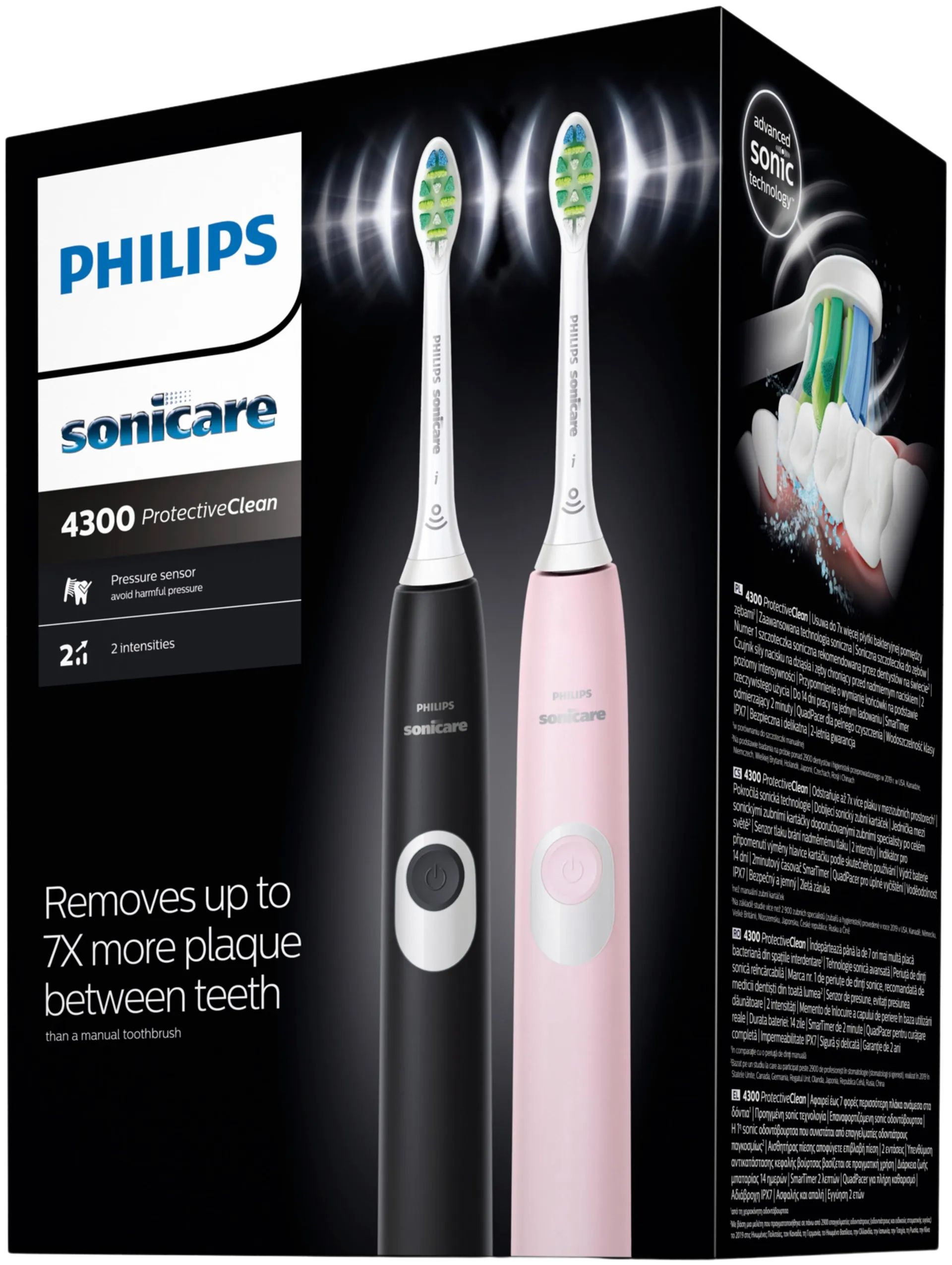 Philips Sonicare sähköhammasharja HX6800/35 tuplapakkaus - 4