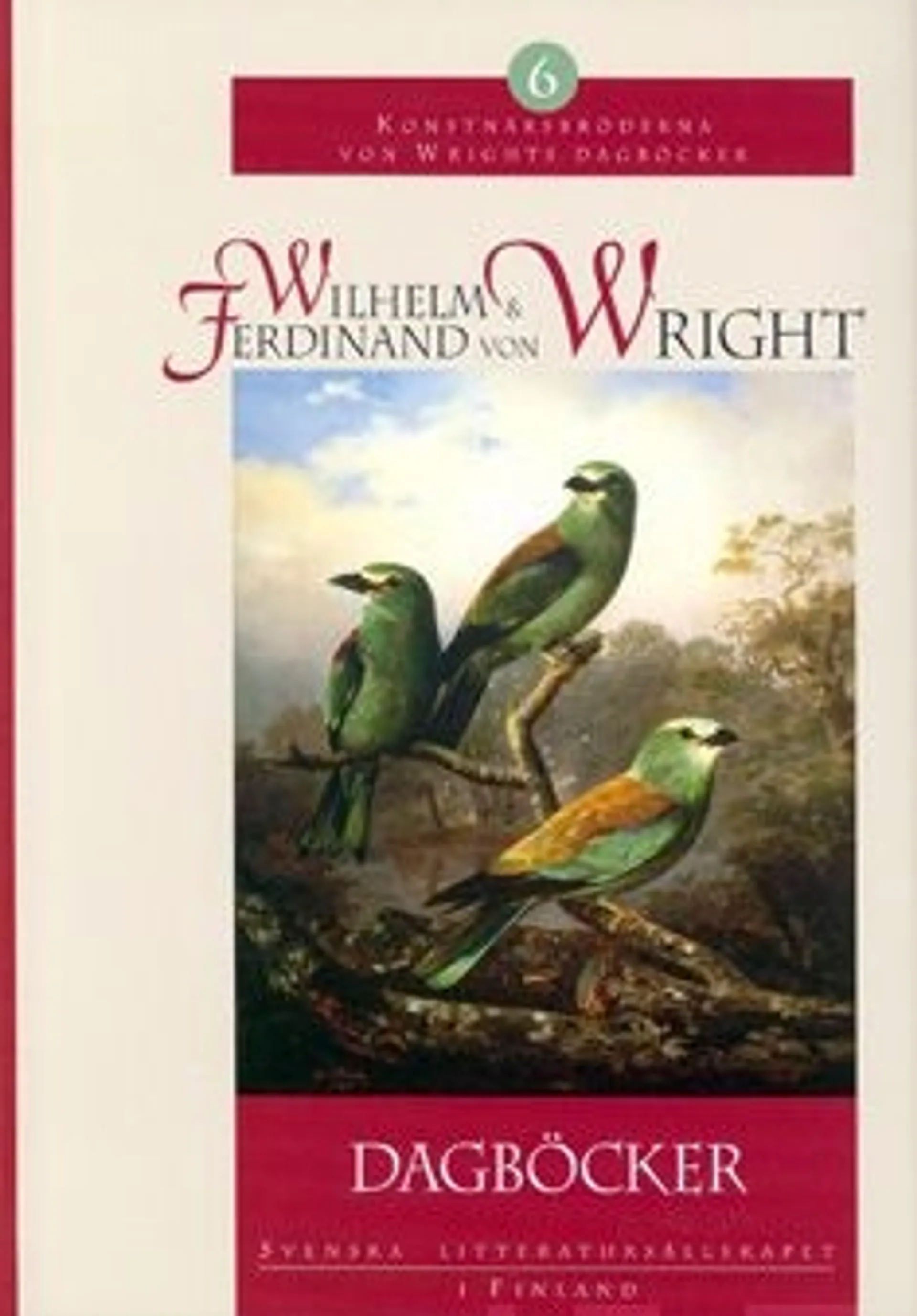 Wright, Dagböcker 6 - Wilhelm & Ferdinand von Wright