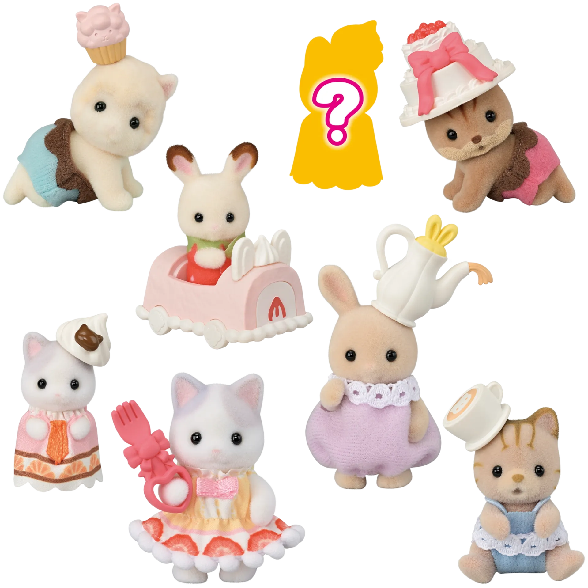 Sylvanian Families yllätyspakkaus Kakkujuhlat -sarja - 2