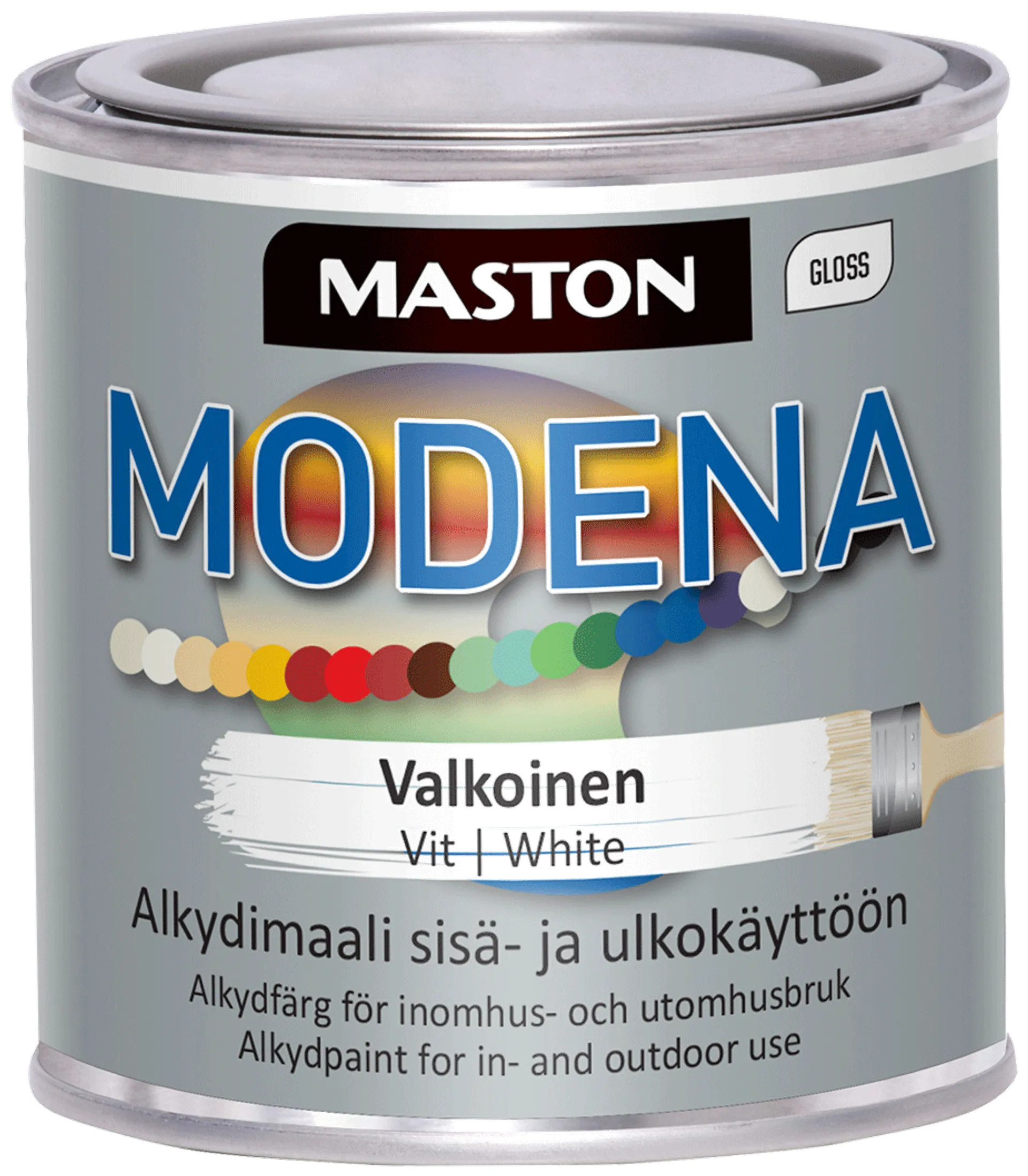 Maston Modena maali 250 ml valkoinen - 1