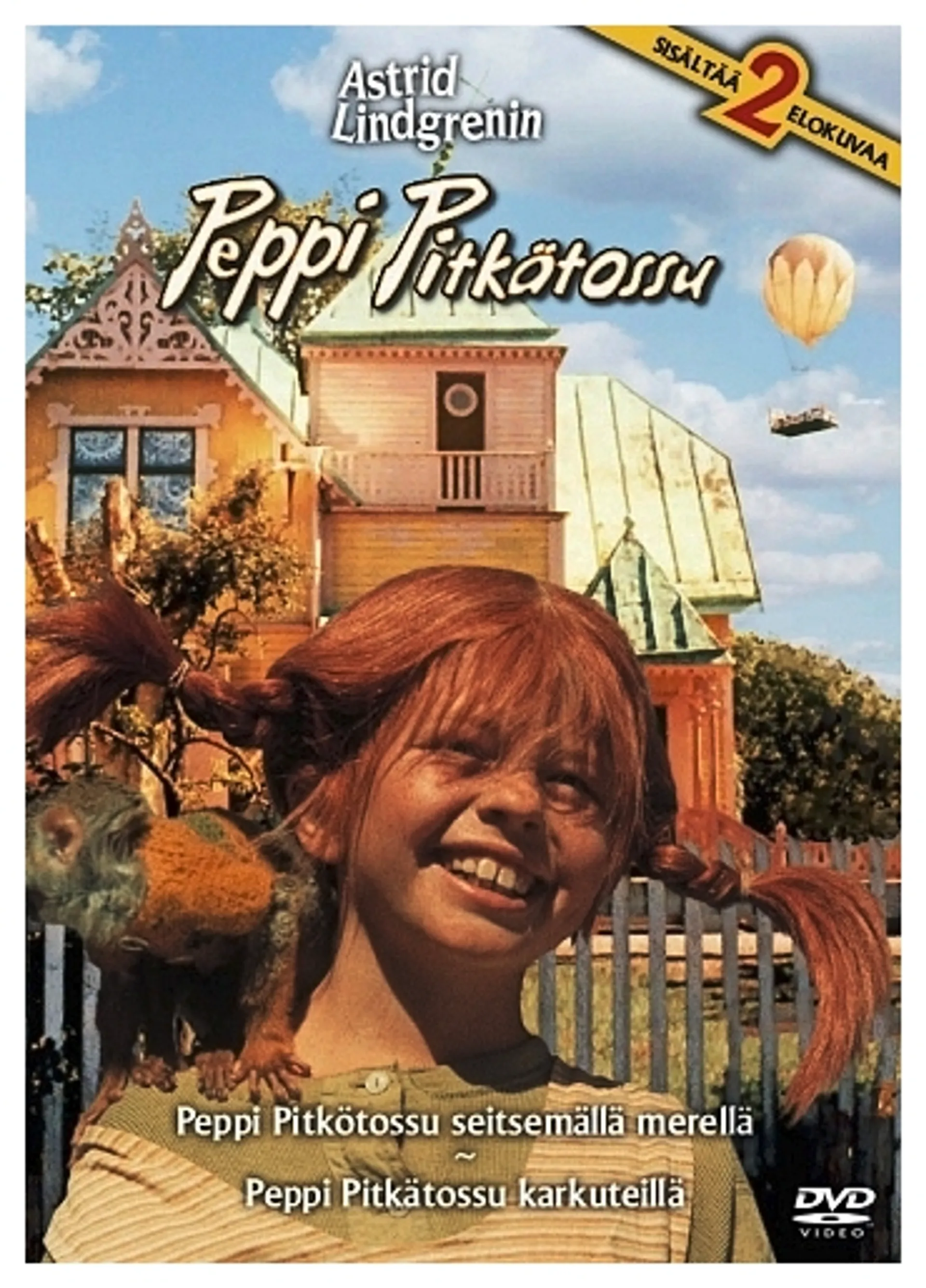 SF Film dvd Astrid Lindgren: Peppi Pitkätossu 2-disc