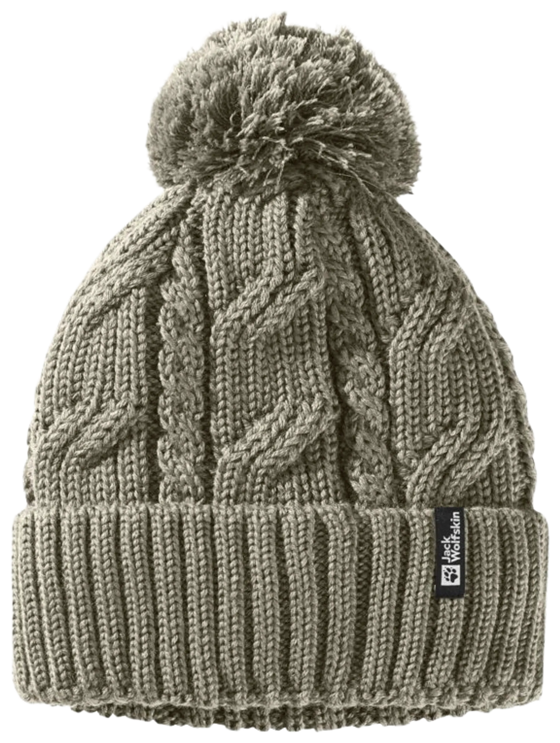 Jack Wolfskin tupsupipo Pompom Beanie - seal